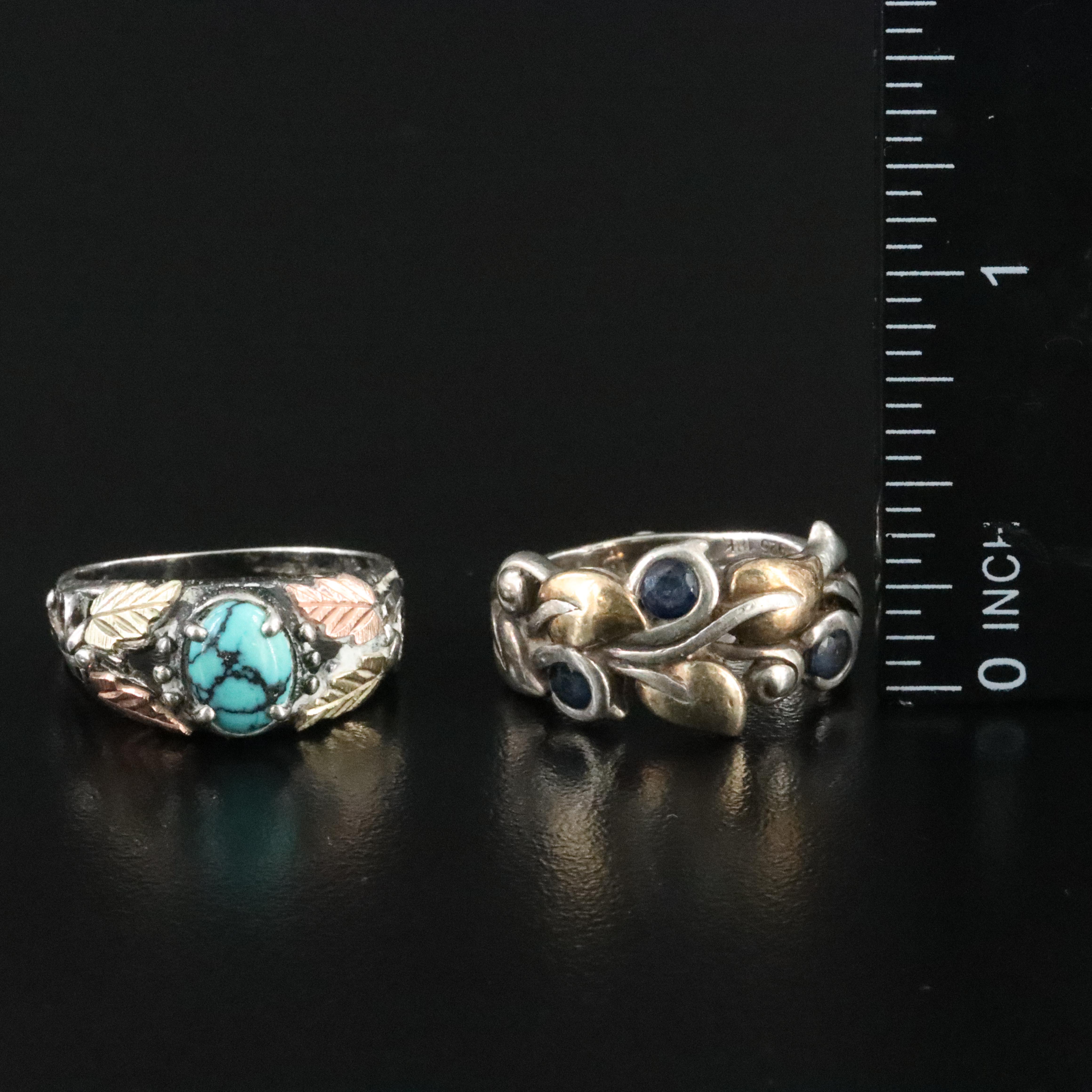 Barbara Bixby, Turquoise and Gold Accents Featured in Sterling Jewelry
