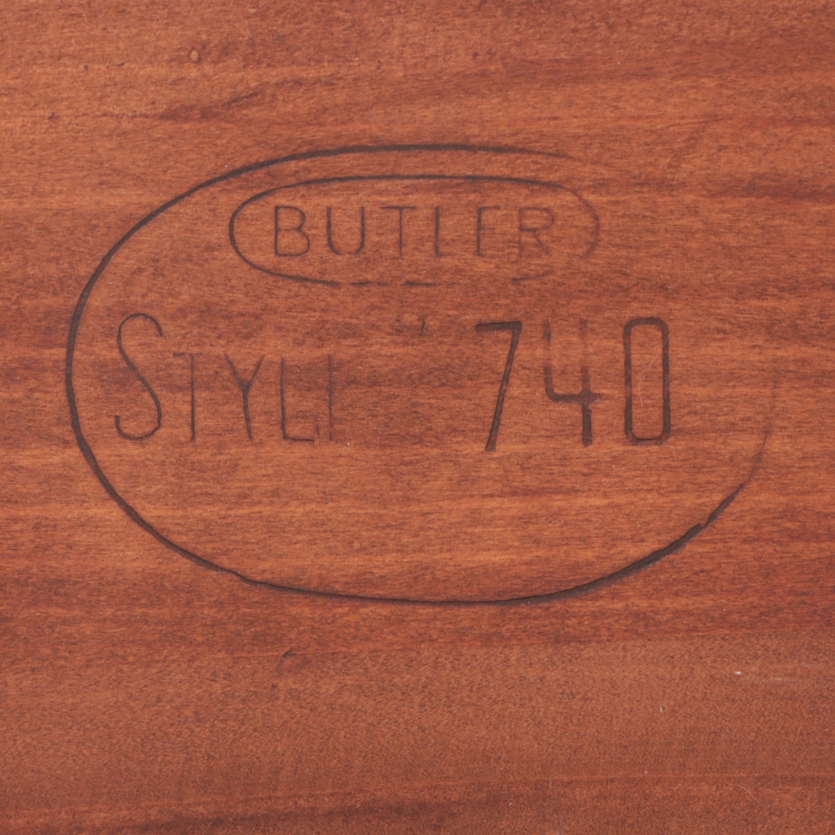 Butler Mahogany Magazine Rack