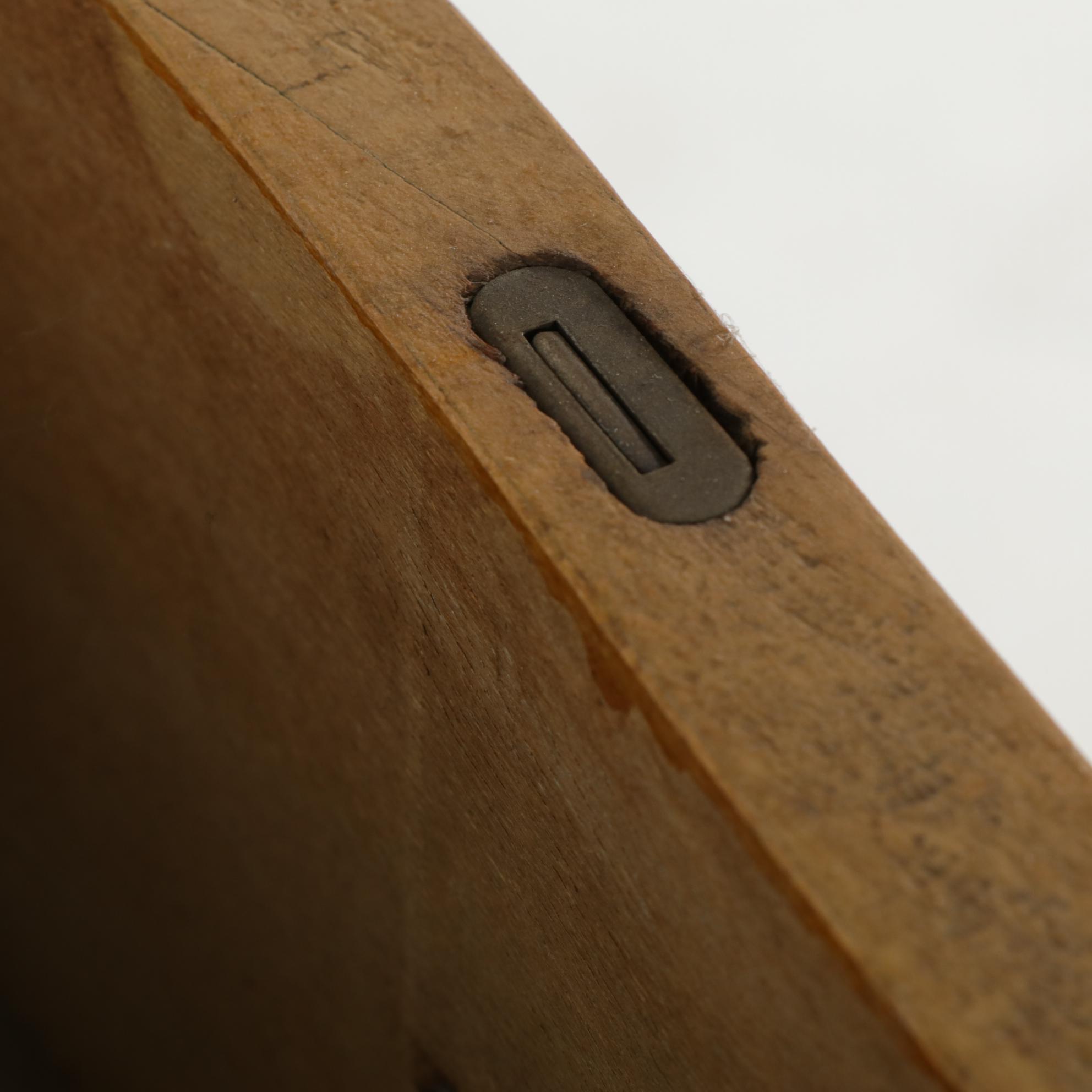 Lebanon Valley Painted Serpentine Front Chest of Drawers, Mid-20th Century