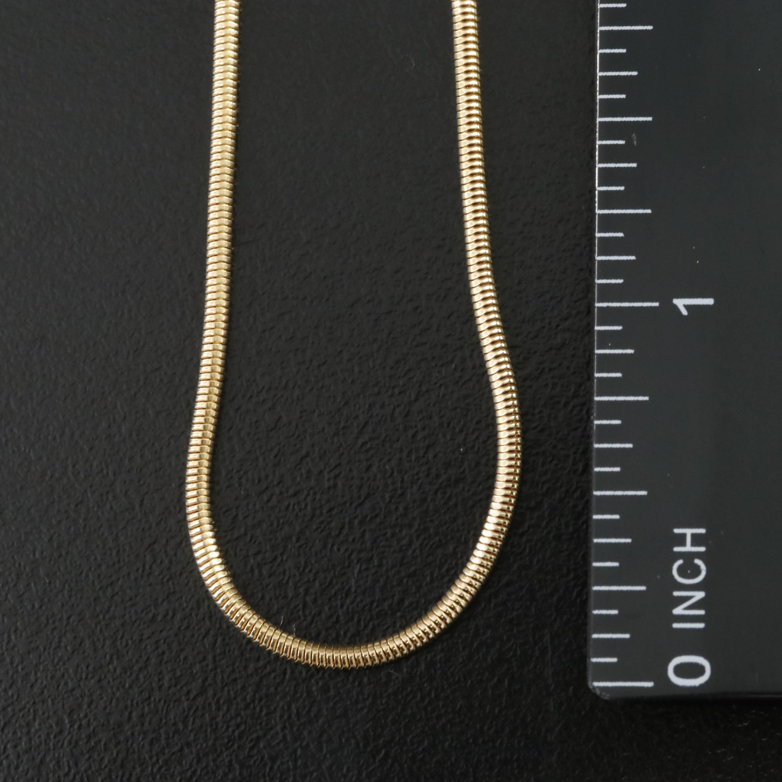 18K Snake Chain Necklace