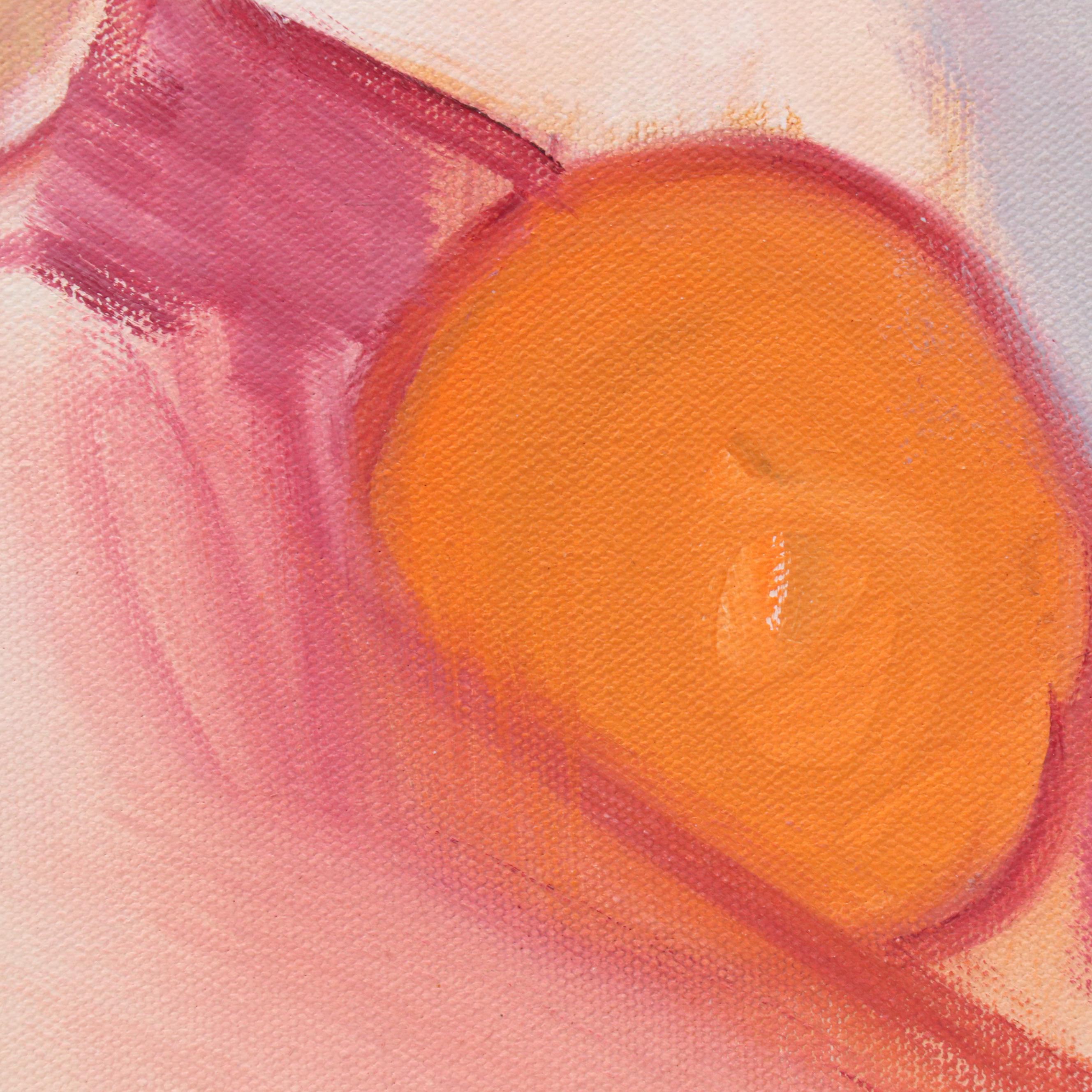 Janice Guttman Still Life Acrylic Painting, Circa 2000