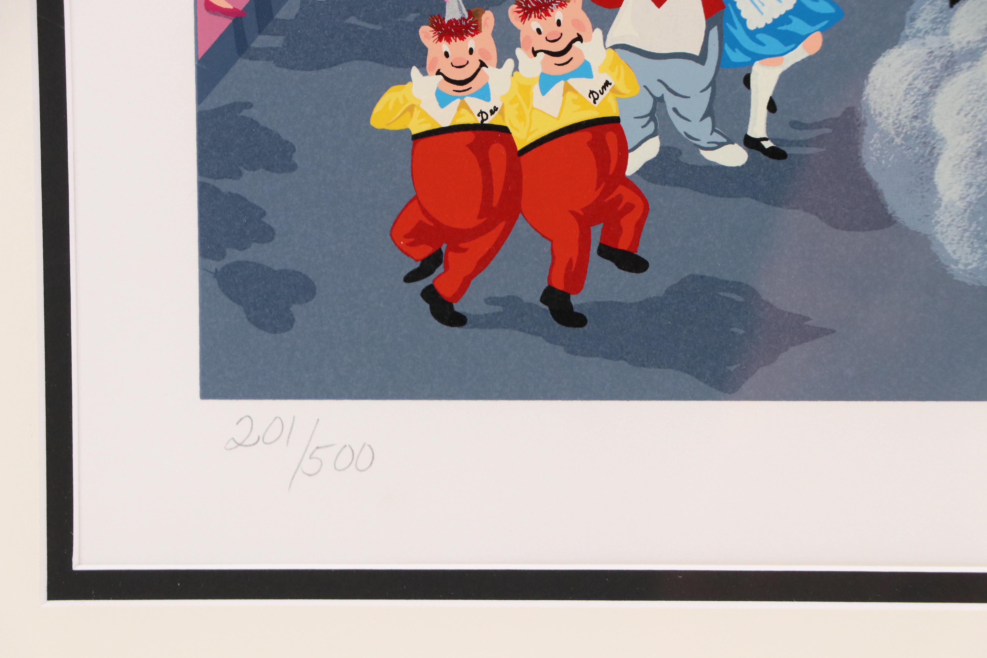 Melanie Taylor Kent Serigraph "Walt Disney World," 1987