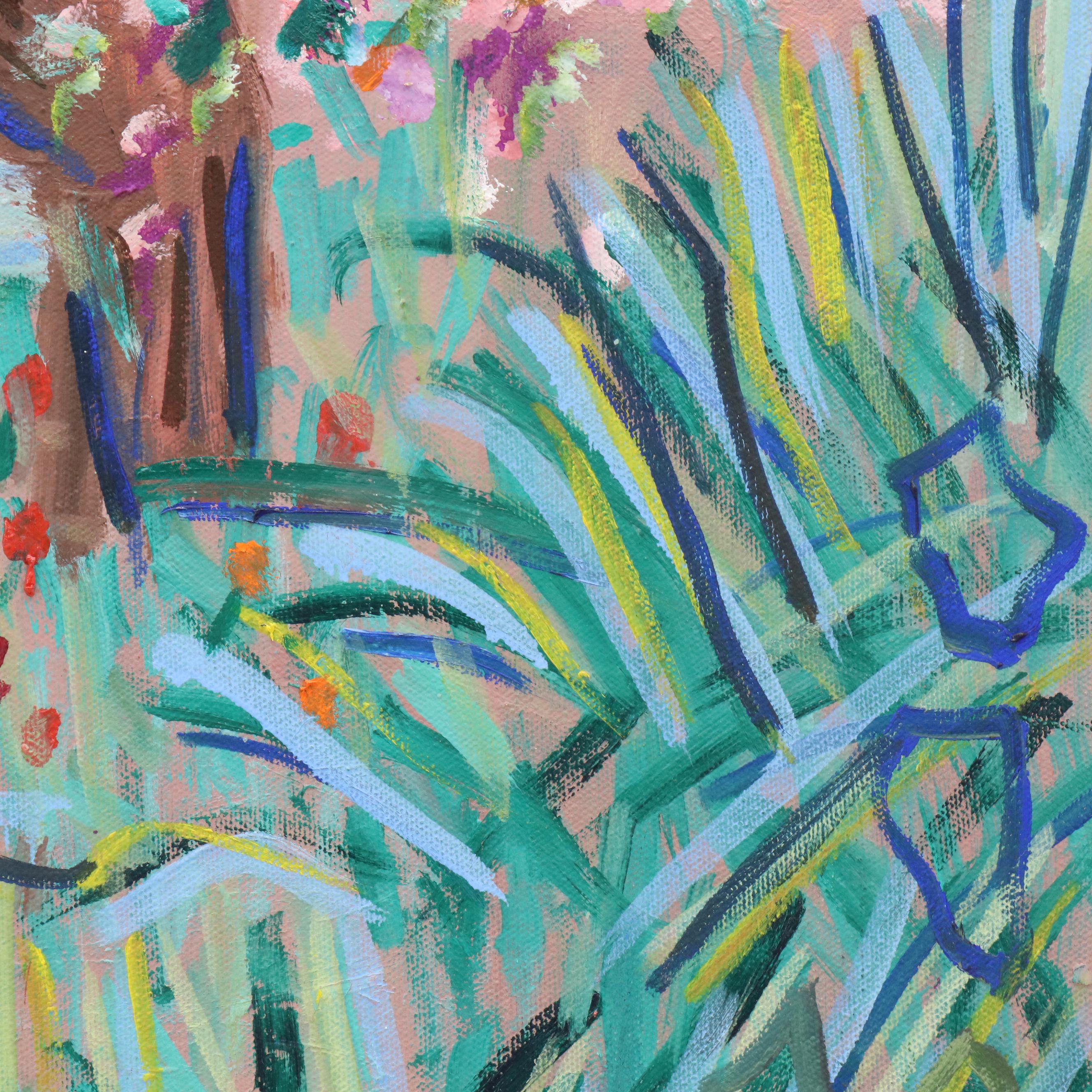 Janice Guttman Impressionistic Style Landscape Acrylic Painting, 2005