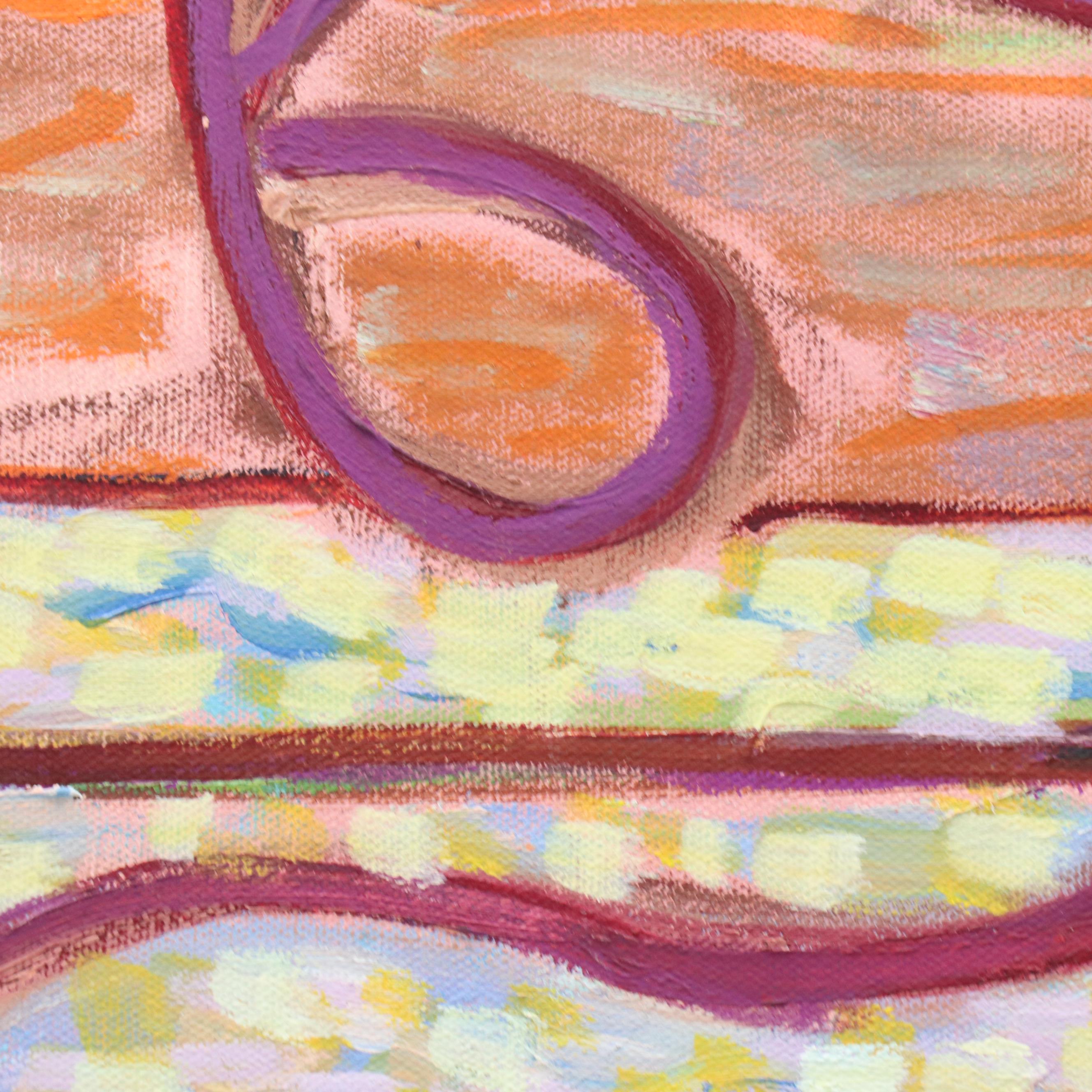 Janice Guttman Still Life Acrylic Painting, 2002