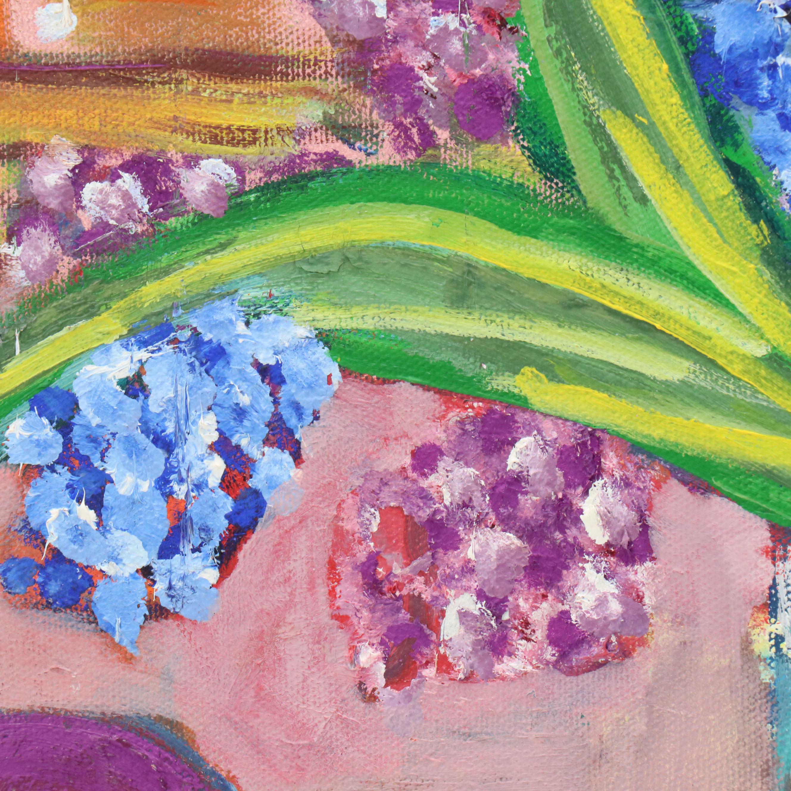 Janice Guttman Still Life Acrylic Painting, 2002