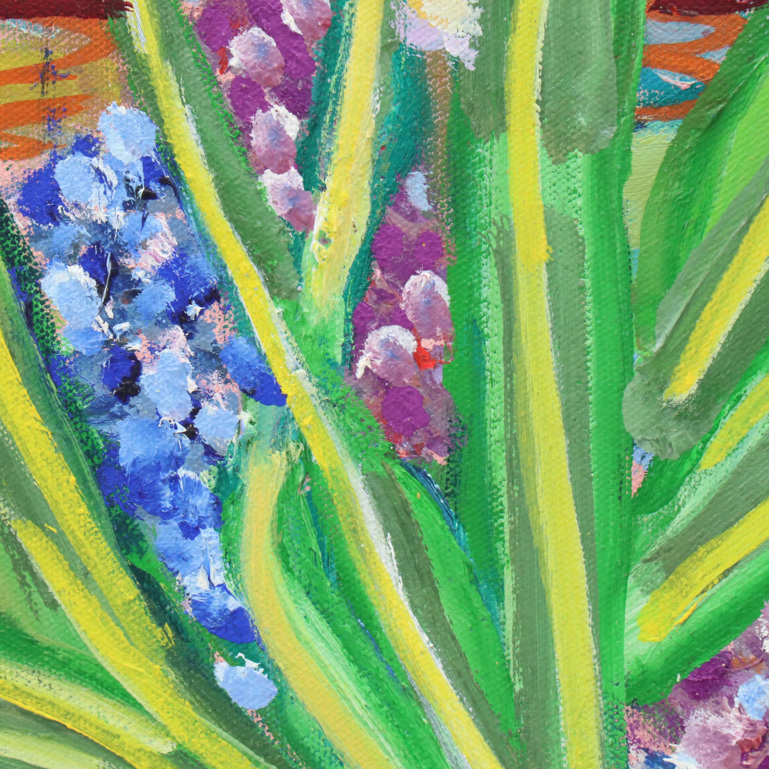 Janice Guttman Still Life Acrylic Painting, 2002