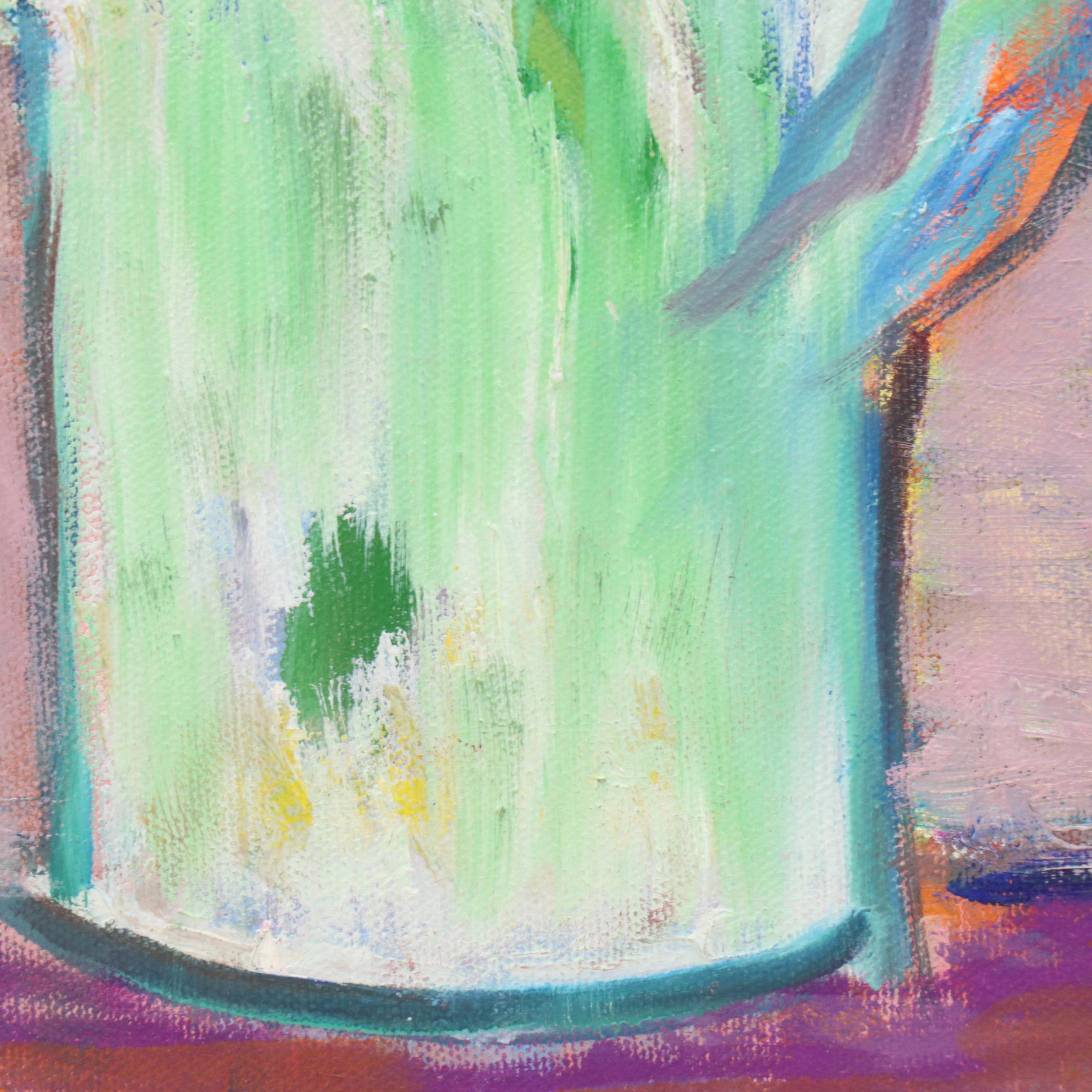 Janice Guttman Still Life Acrylic Painting, 2002