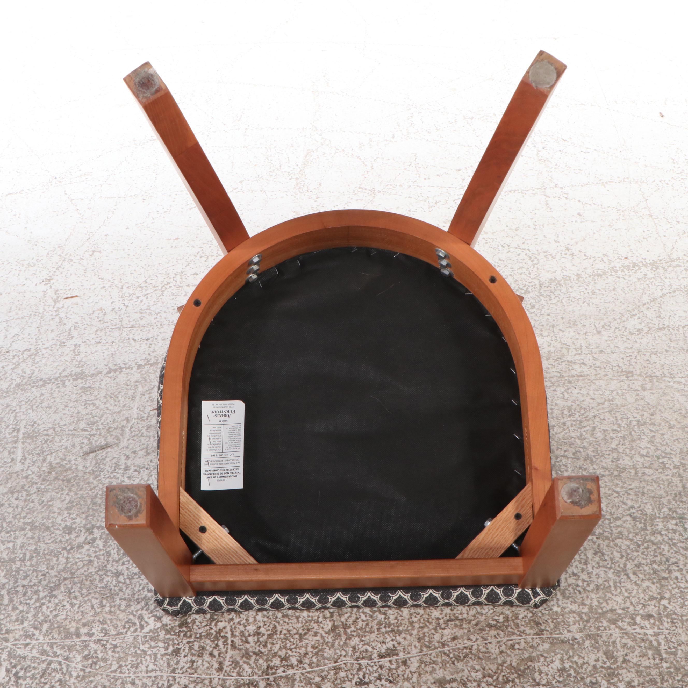 Pair of Arhaus Furniture Cherry Side Chairs