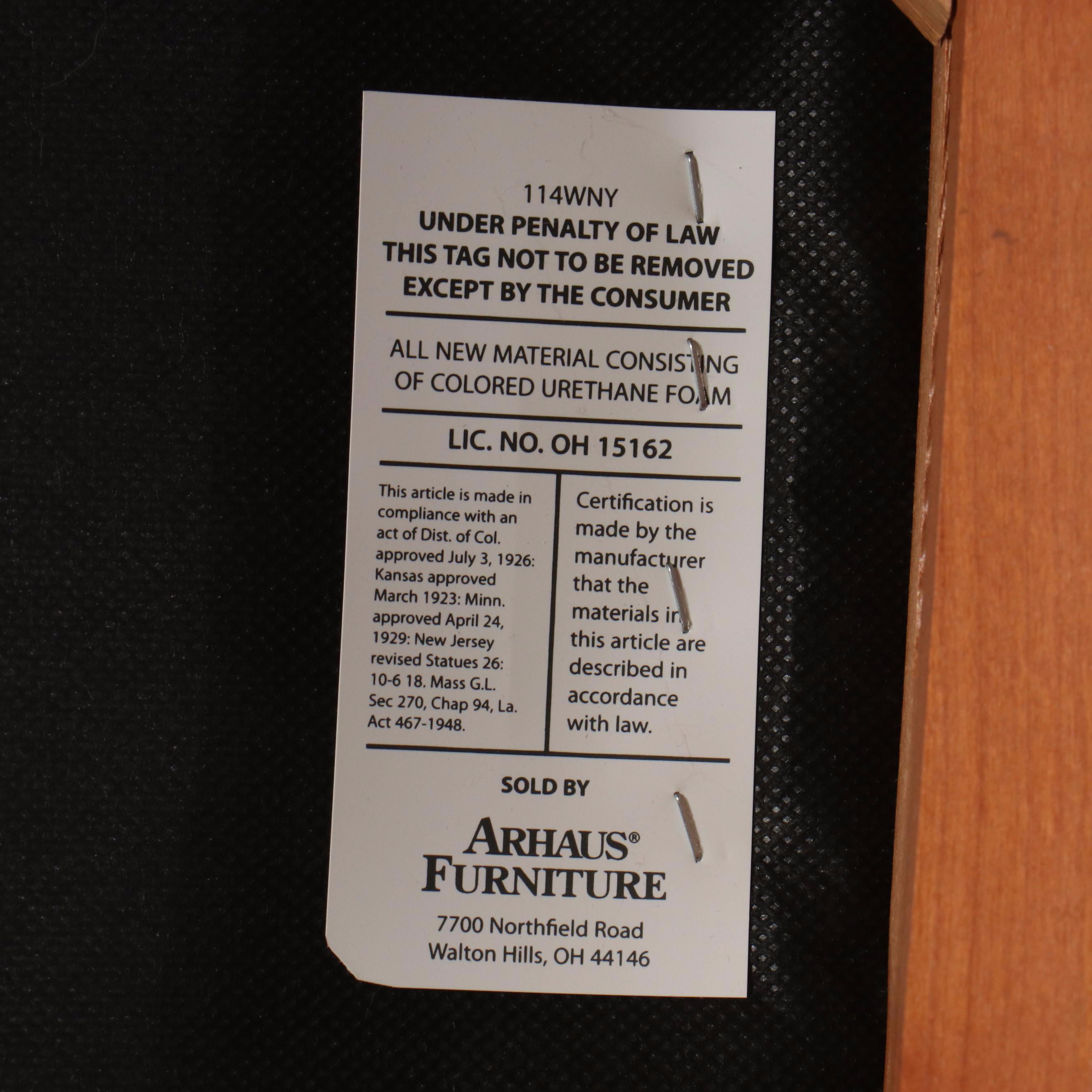 Pair of Arhaus Furniture Cherry Side Chairs