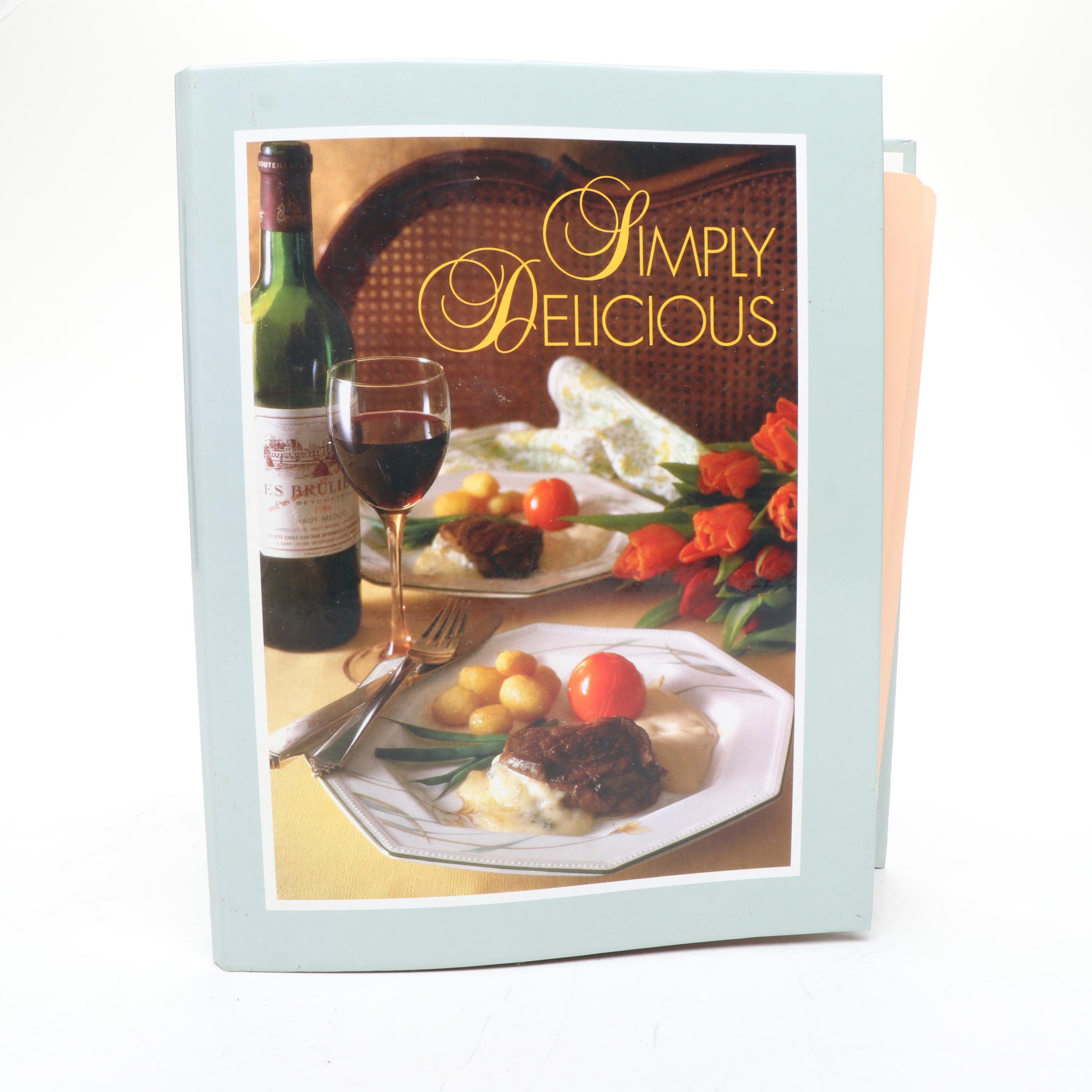 Wilton Fondue Set with Smuckers Glass Jars and Other Ceramic Bowl and Cookbooks