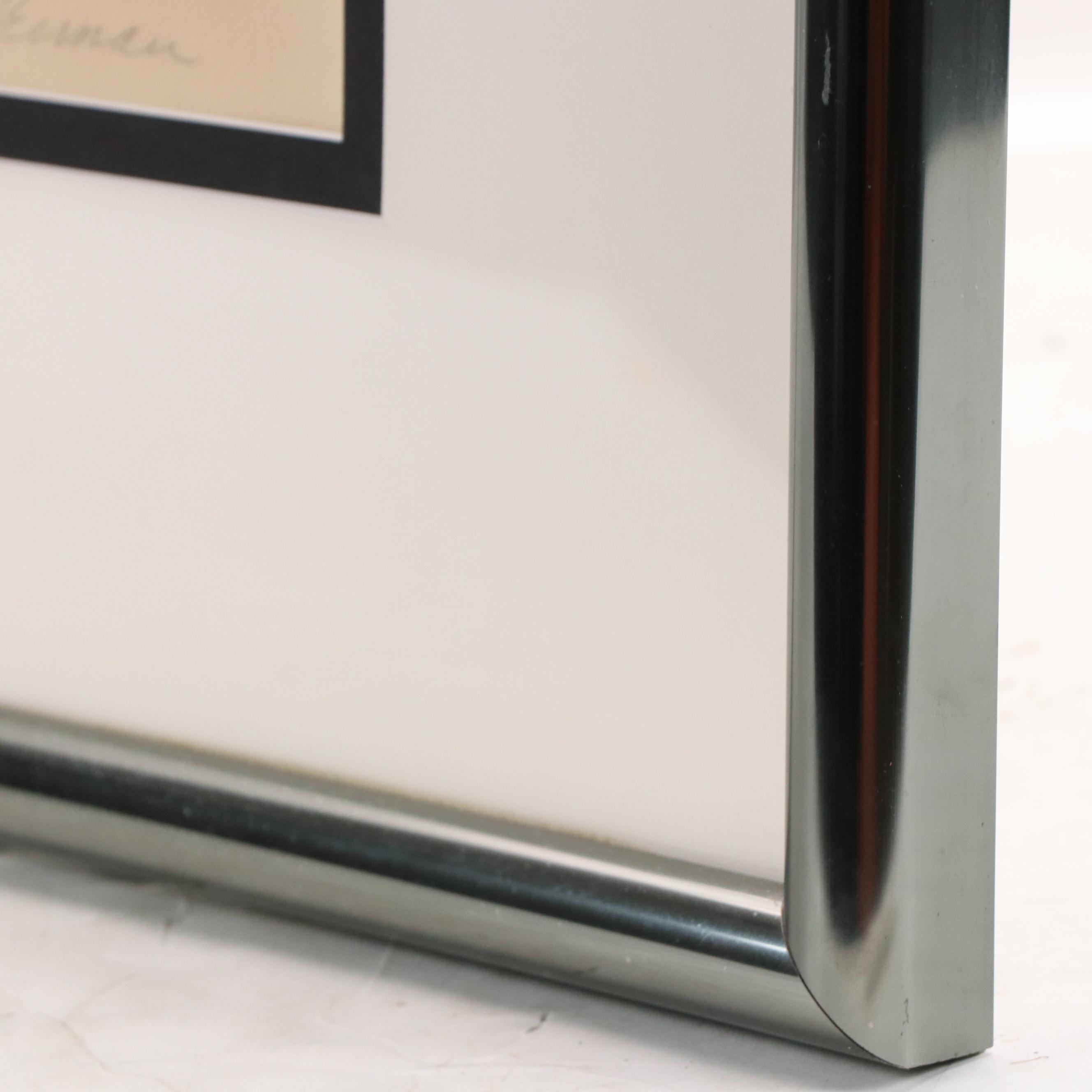 LeRoy Neiman Hockey Serigraph "Slapshot," 1974