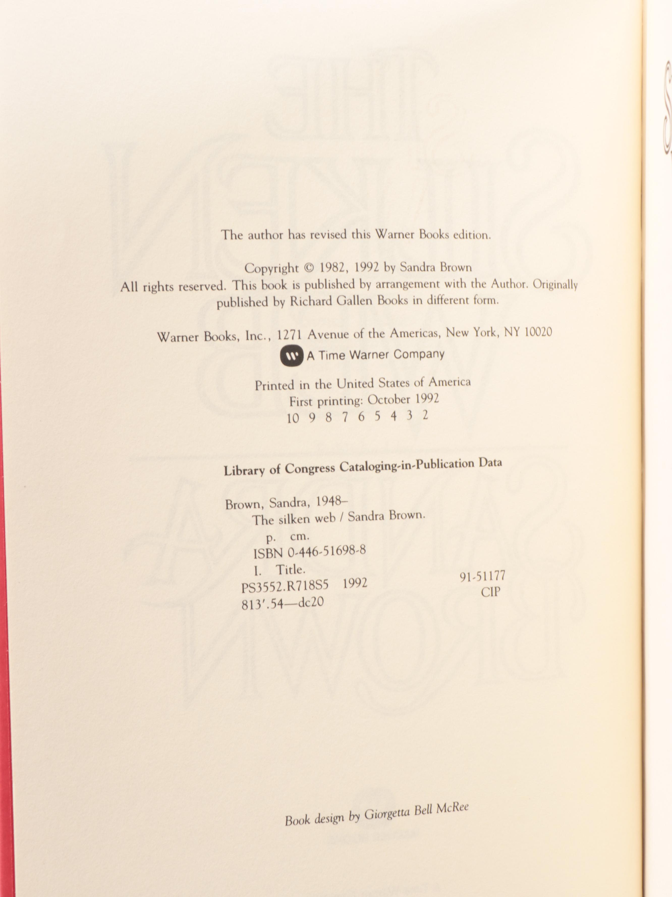 "The Silken Web," "The Jewels of Tessa Kent," and More Fiction Books