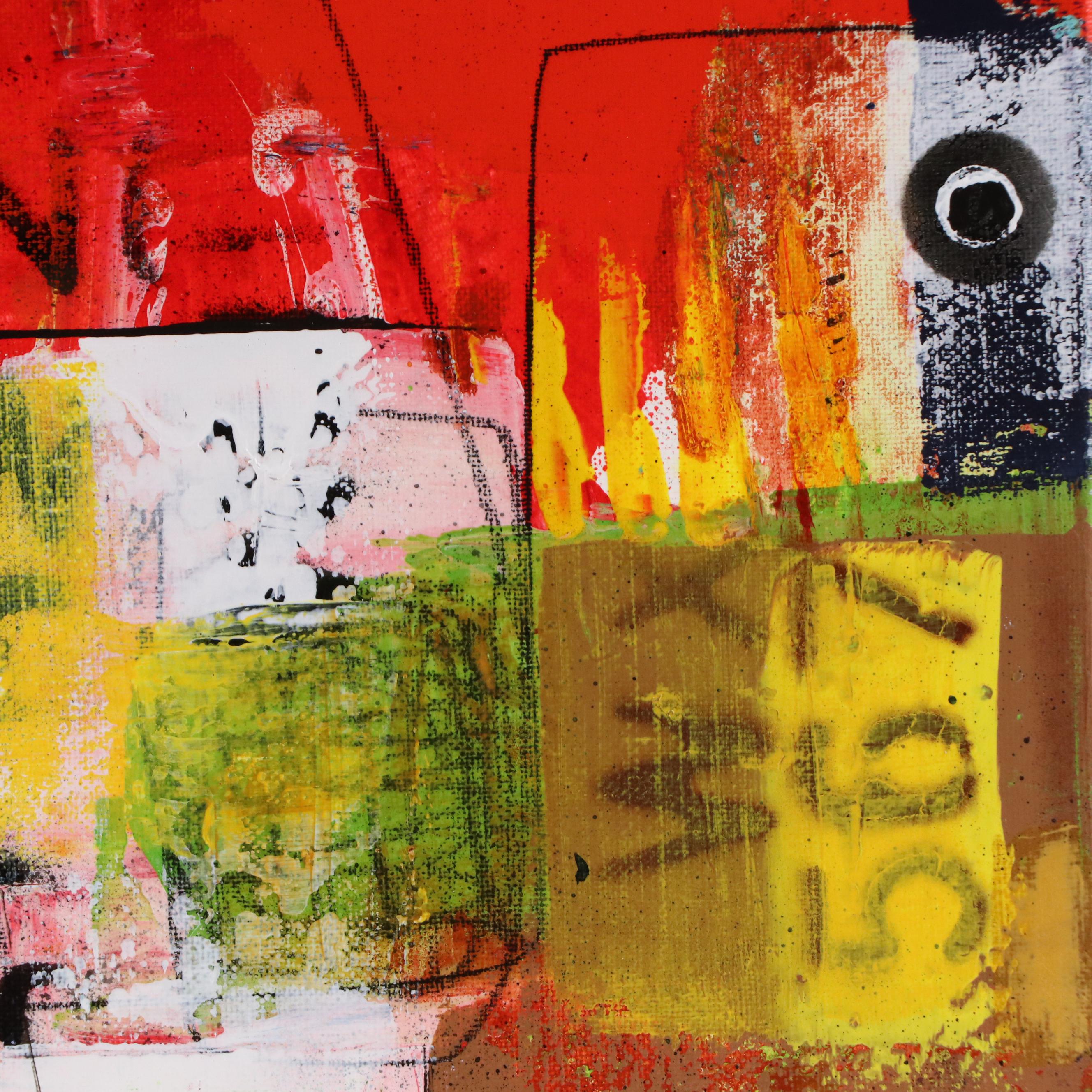 Michel Blázquez Acrylic Painting "Untitled," 2025