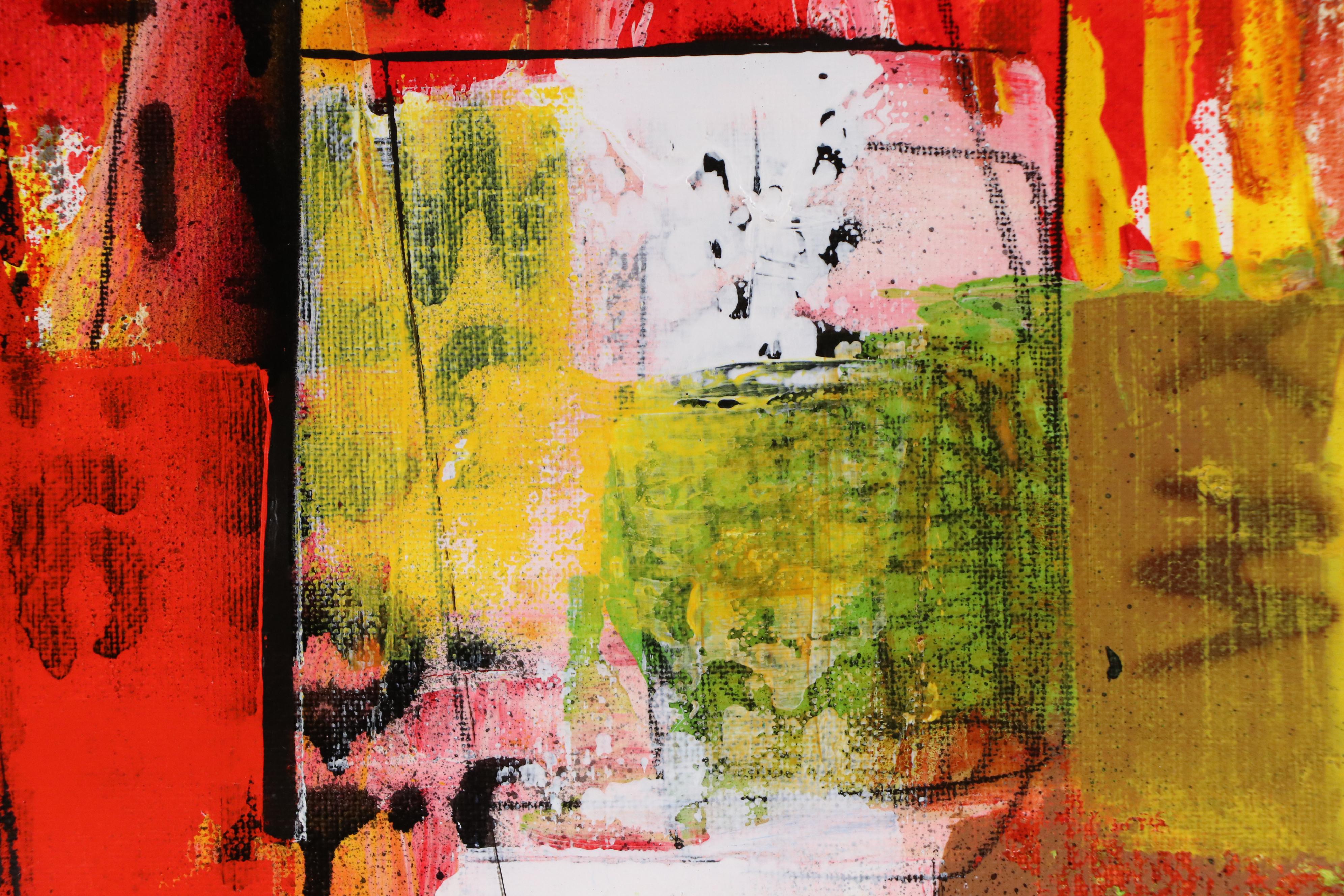 Michel Blázquez Acrylic Painting "Untitled," 2025