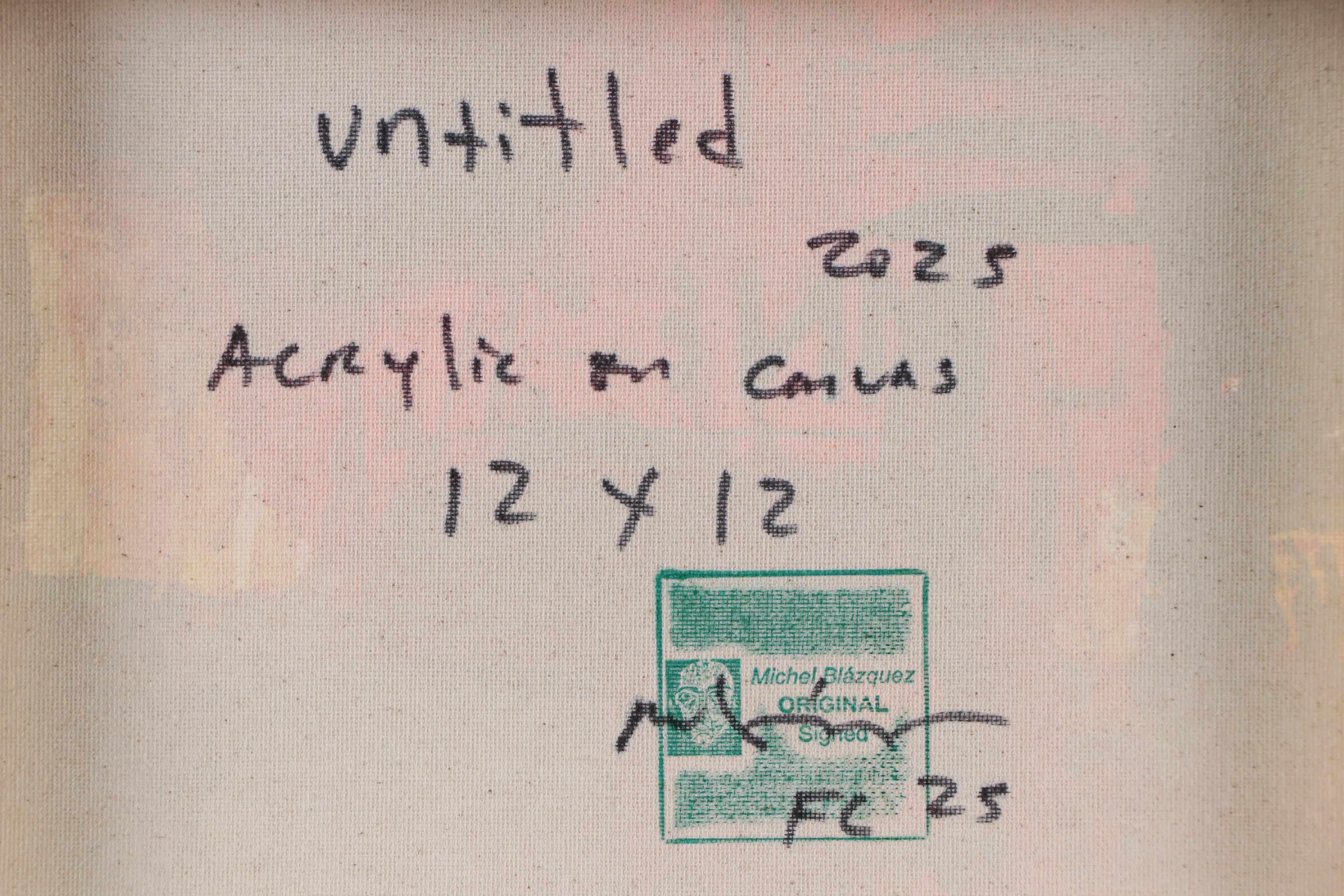 Michel Blázquez Acrylic Painting "Untitled," 2025