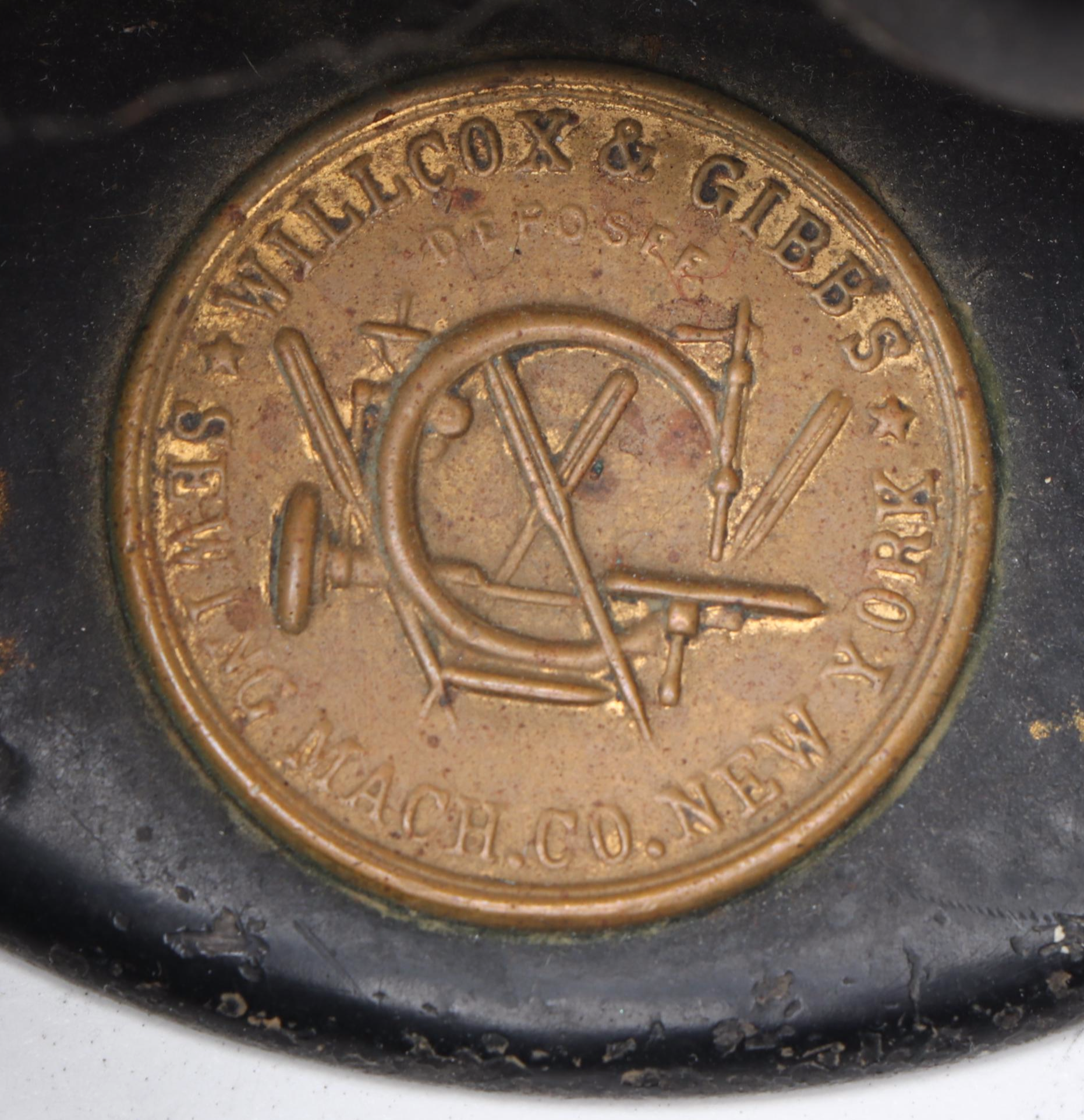 Willcox & Gibbs Antique Chain Stitch Sewing Machine, Late 19th Century