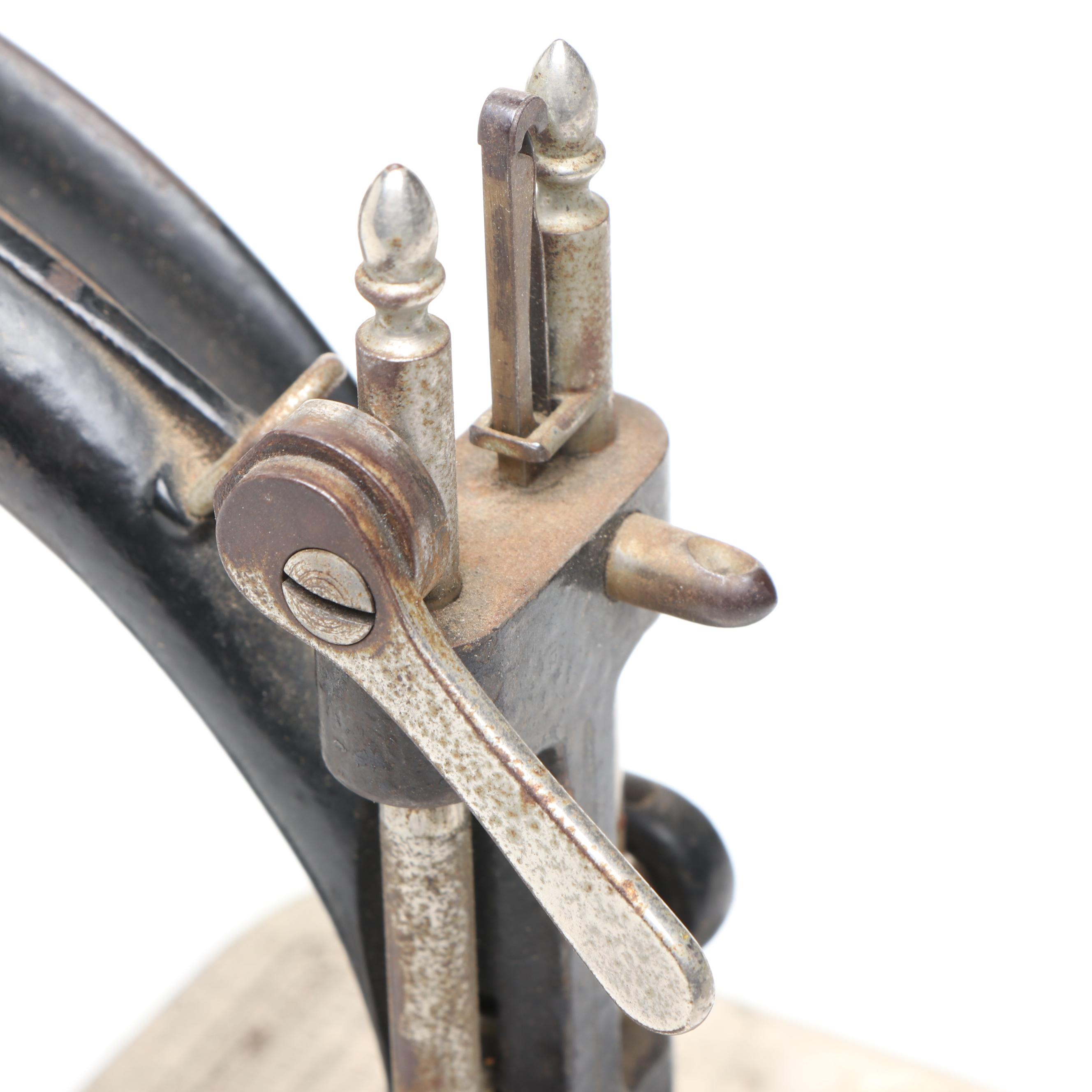 Willcox & Gibbs Antique Chain Stitch Sewing Machine, Late 19th Century