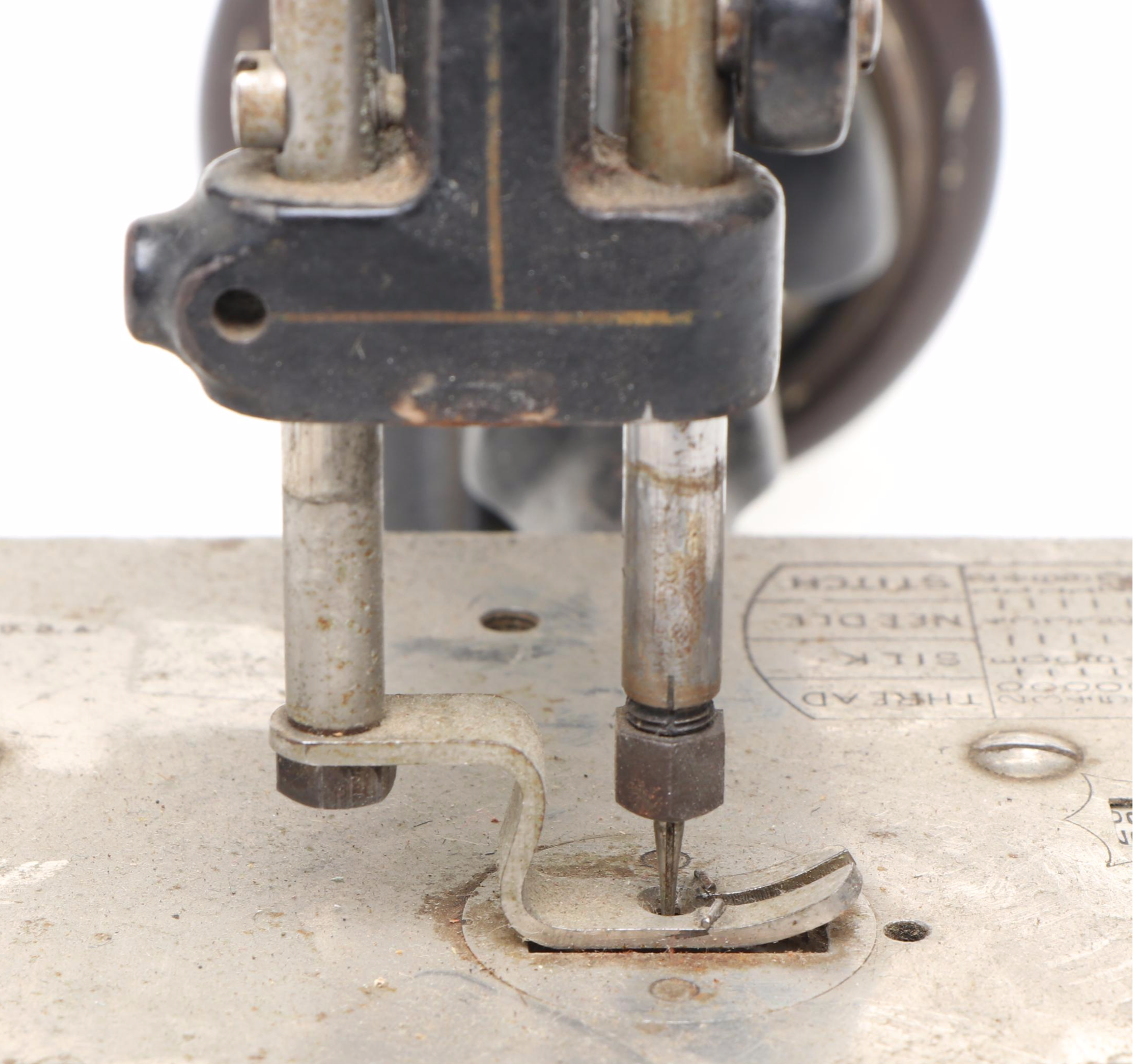 Willcox & Gibbs Antique Chain Stitch Sewing Machine, Late 19th Century