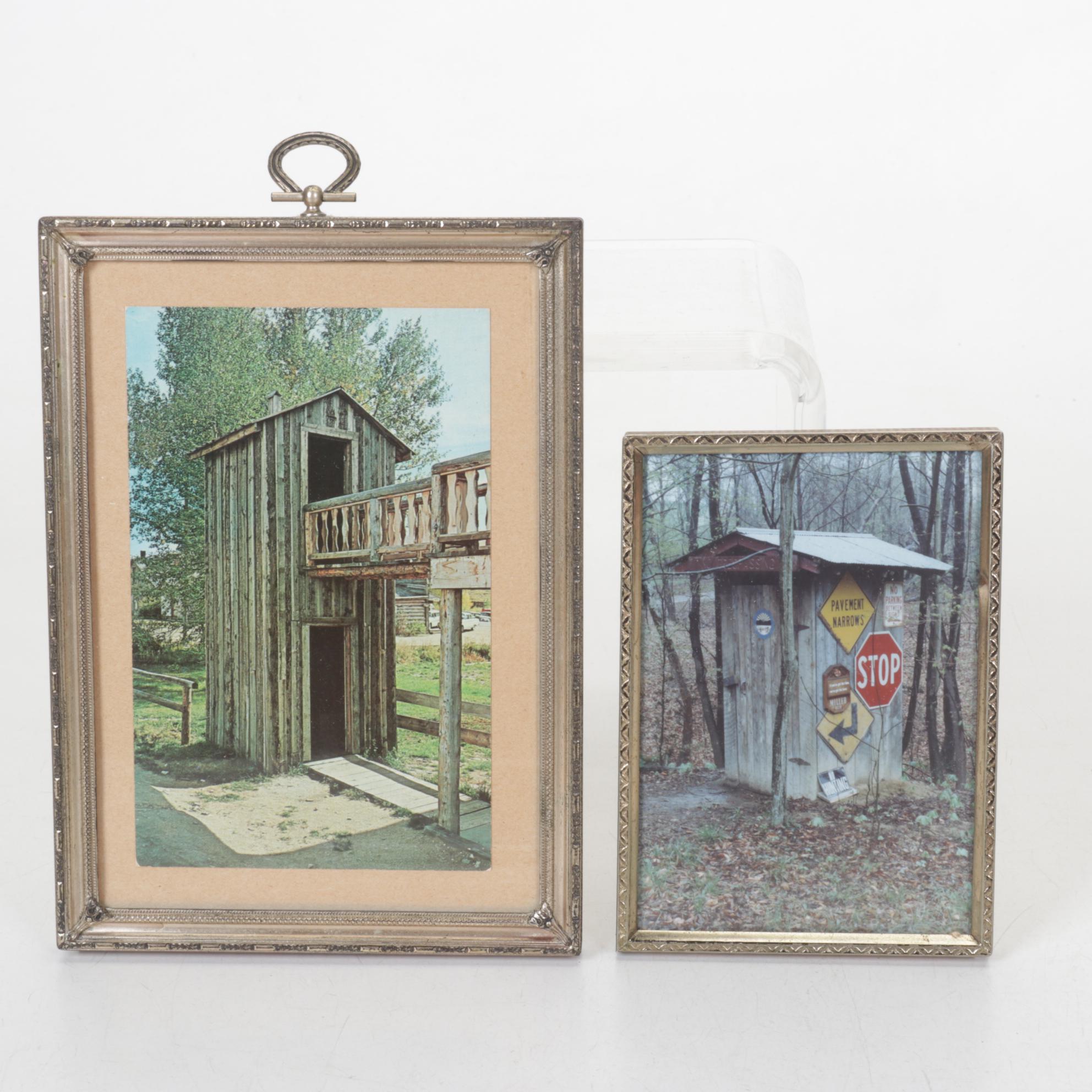 Framed Outhouse Photograph Collection