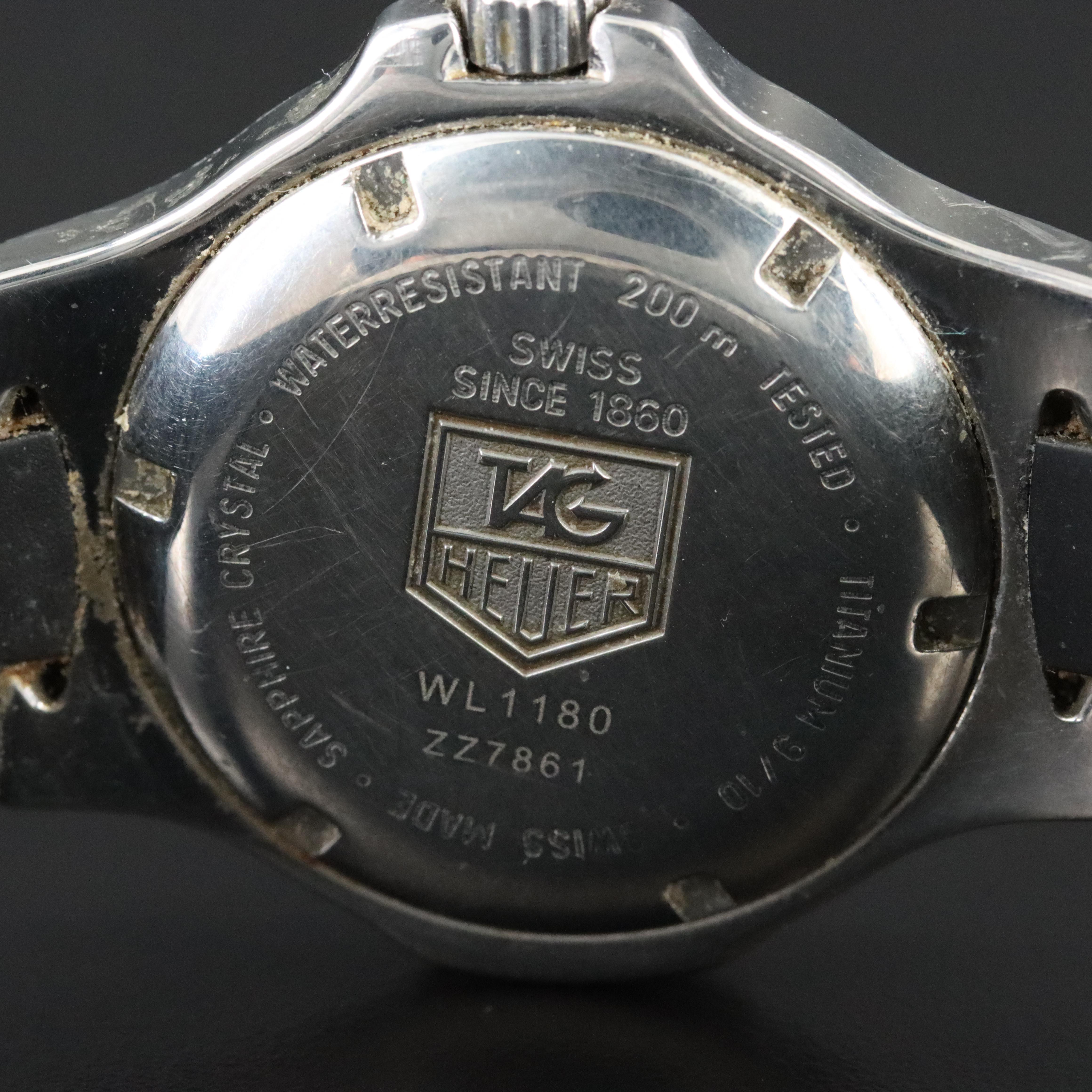 TAG Heuer WL1180 Kirium Ti5 Titanium Watch