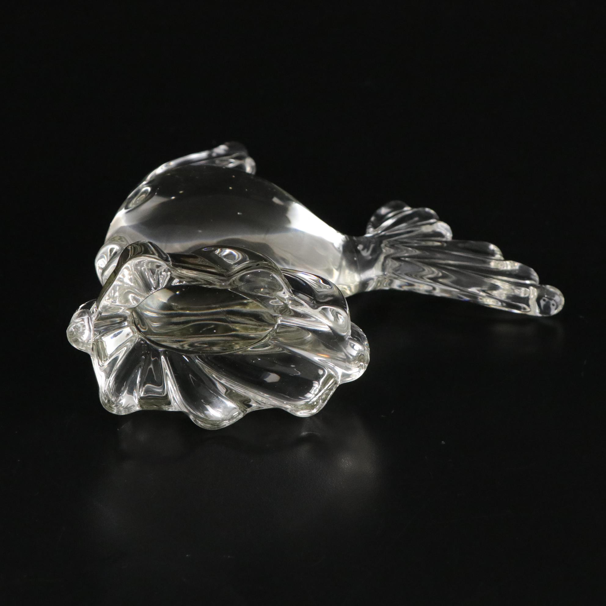 Mid Century Modern Viking Glass Angel Fish