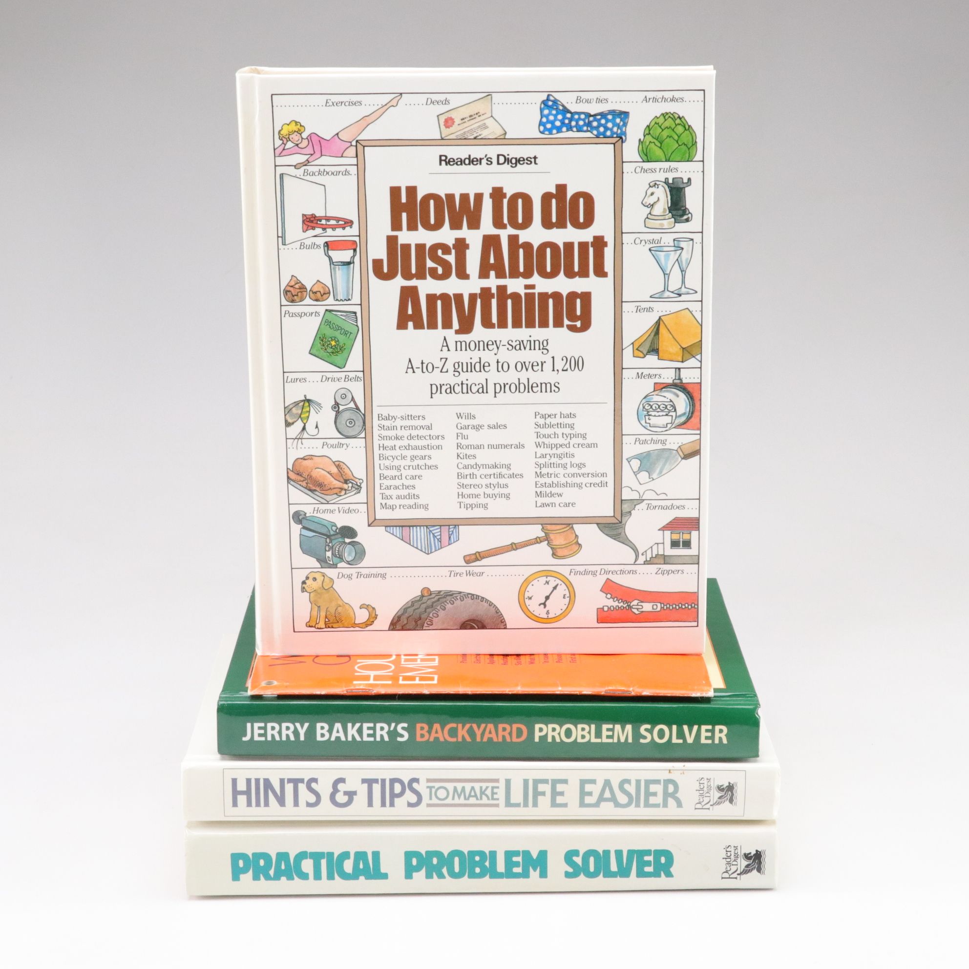 Reader's Digest "How To Do Just About Anything" and More "Problem Solver" Books