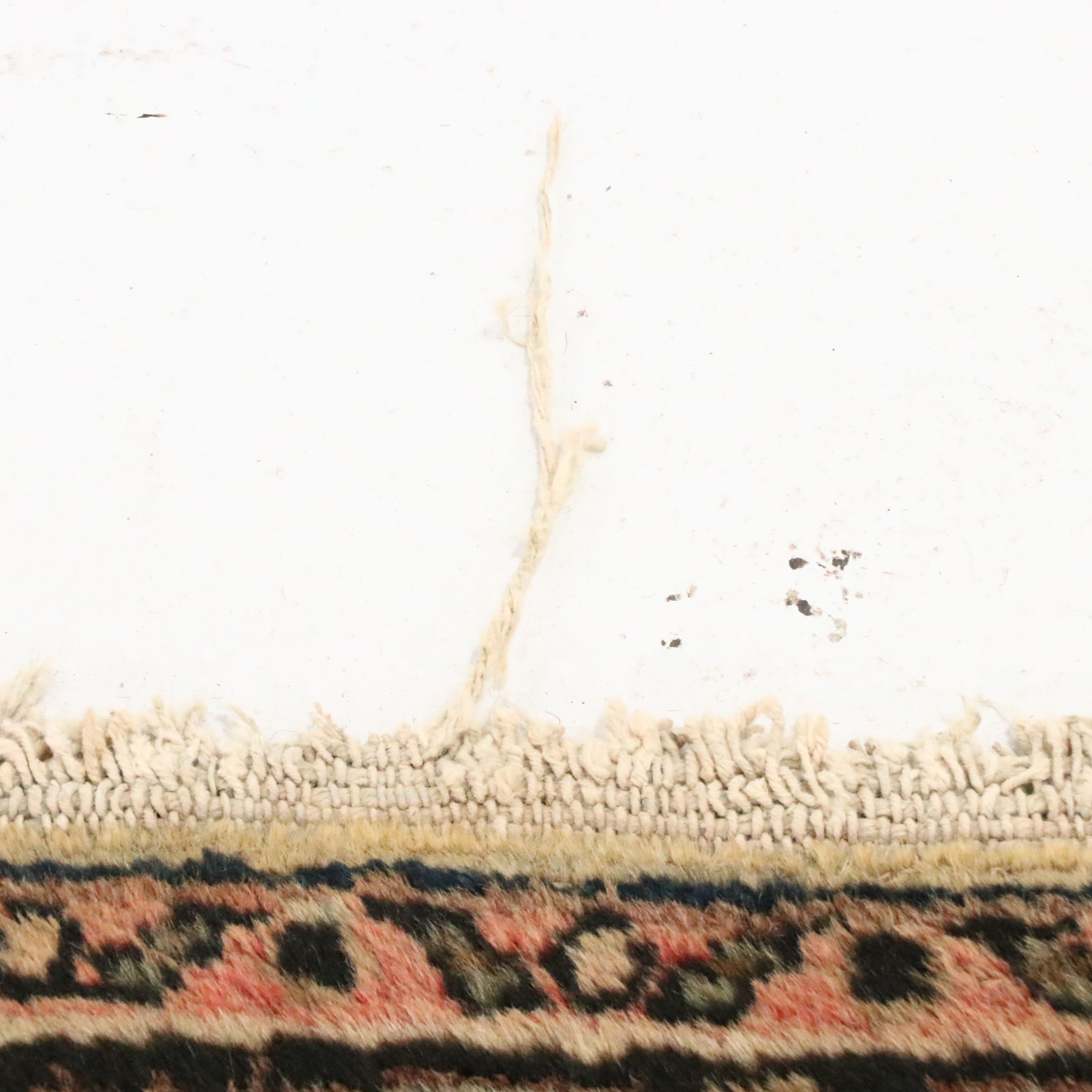 2'8 x 11'8 Hand-Knotted Persian Sarouk Carpet Runner