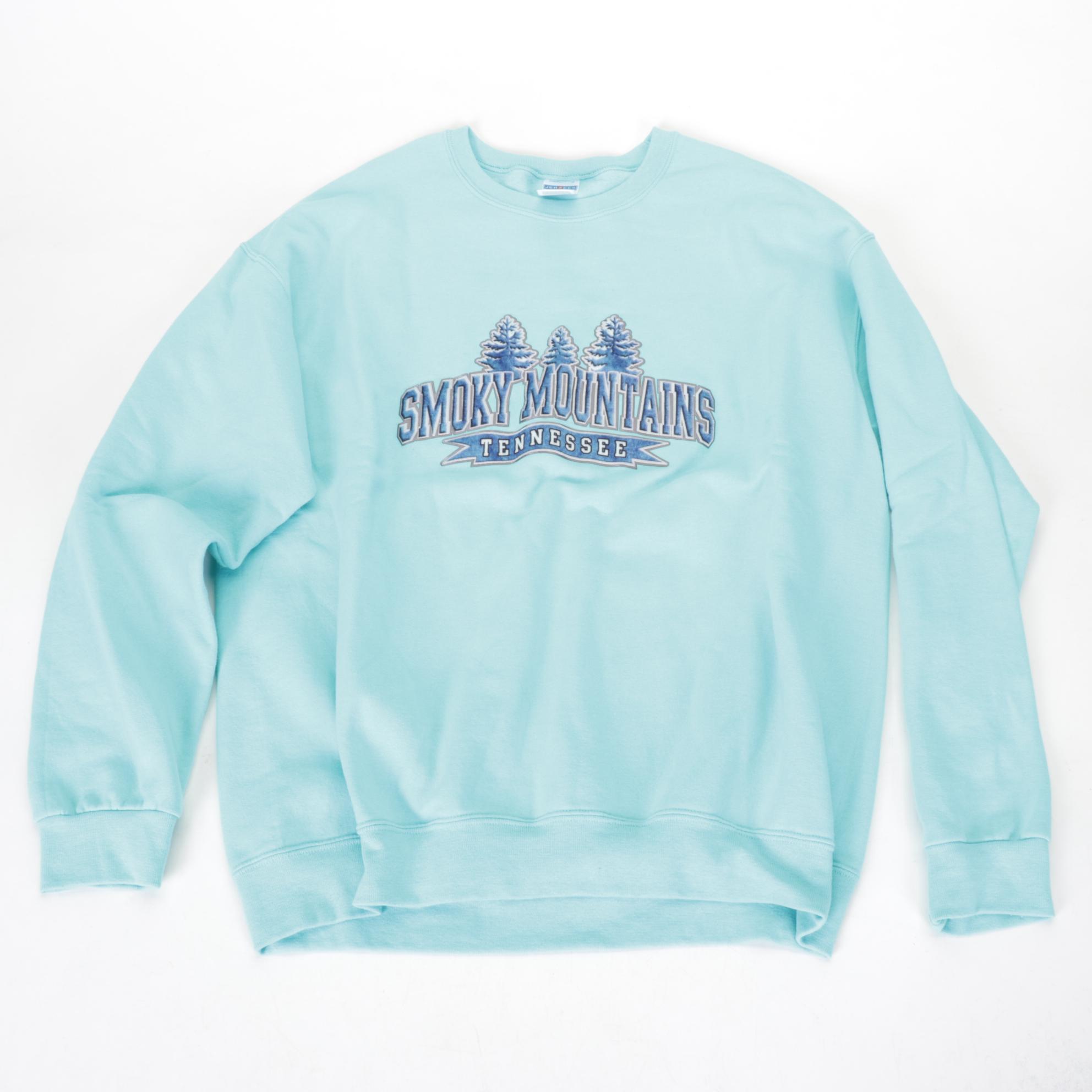 Winnie the Pooh, Smoky Mountains and Daytona Beach Crew Neck Sweatshirts