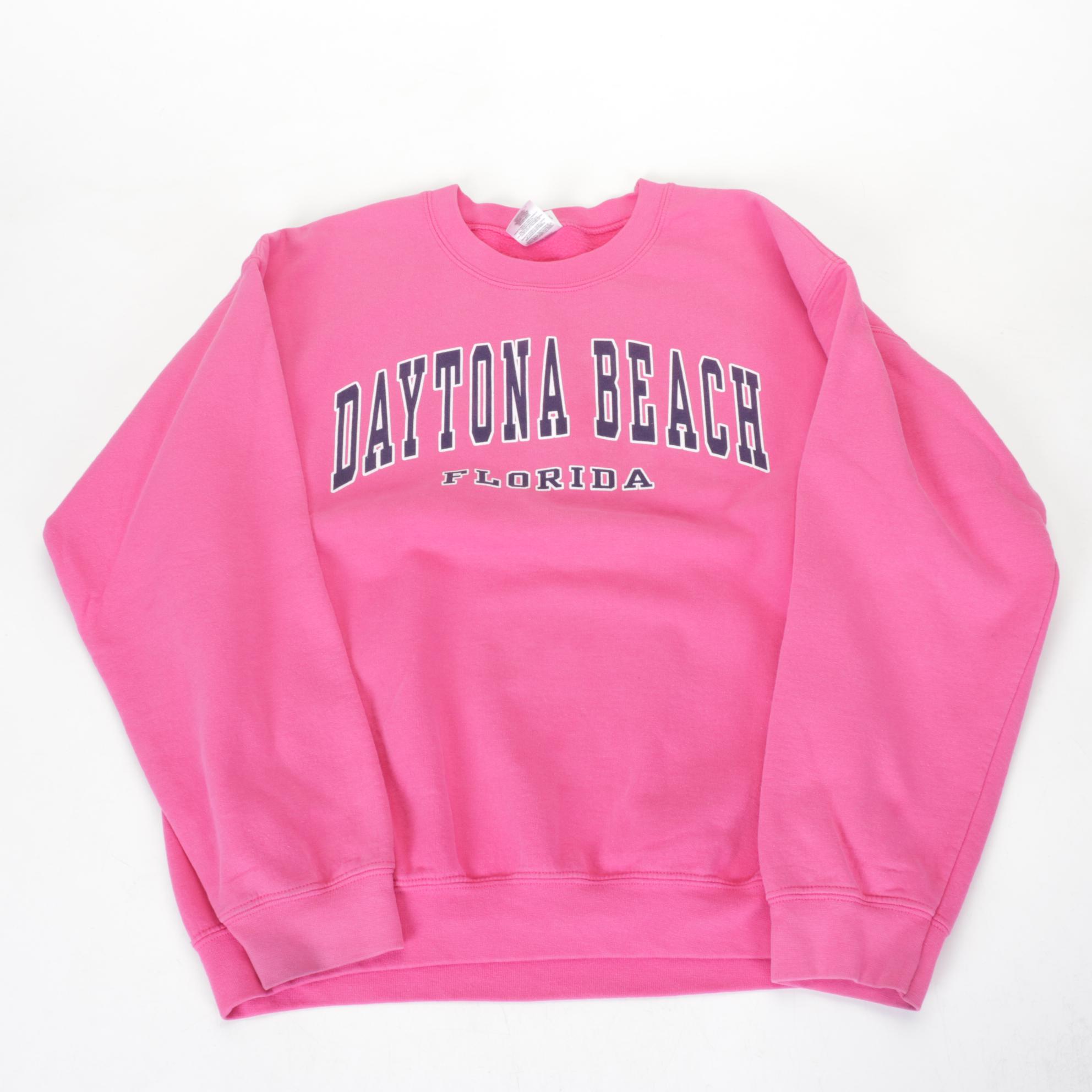 Winnie the Pooh, Smoky Mountains and Daytona Beach Crew Neck Sweatshirts