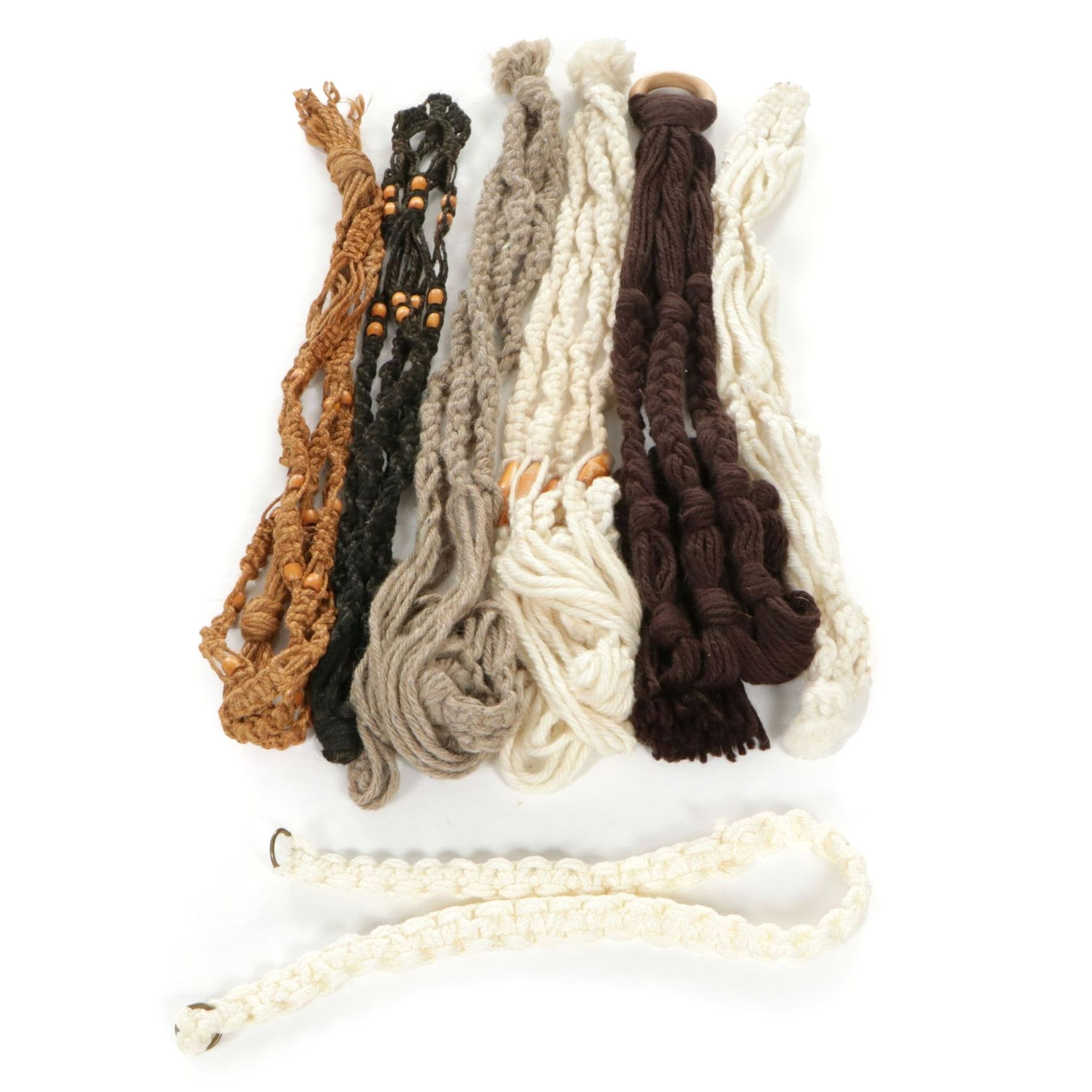 Hand-Crafted Macrame Plant Hangers