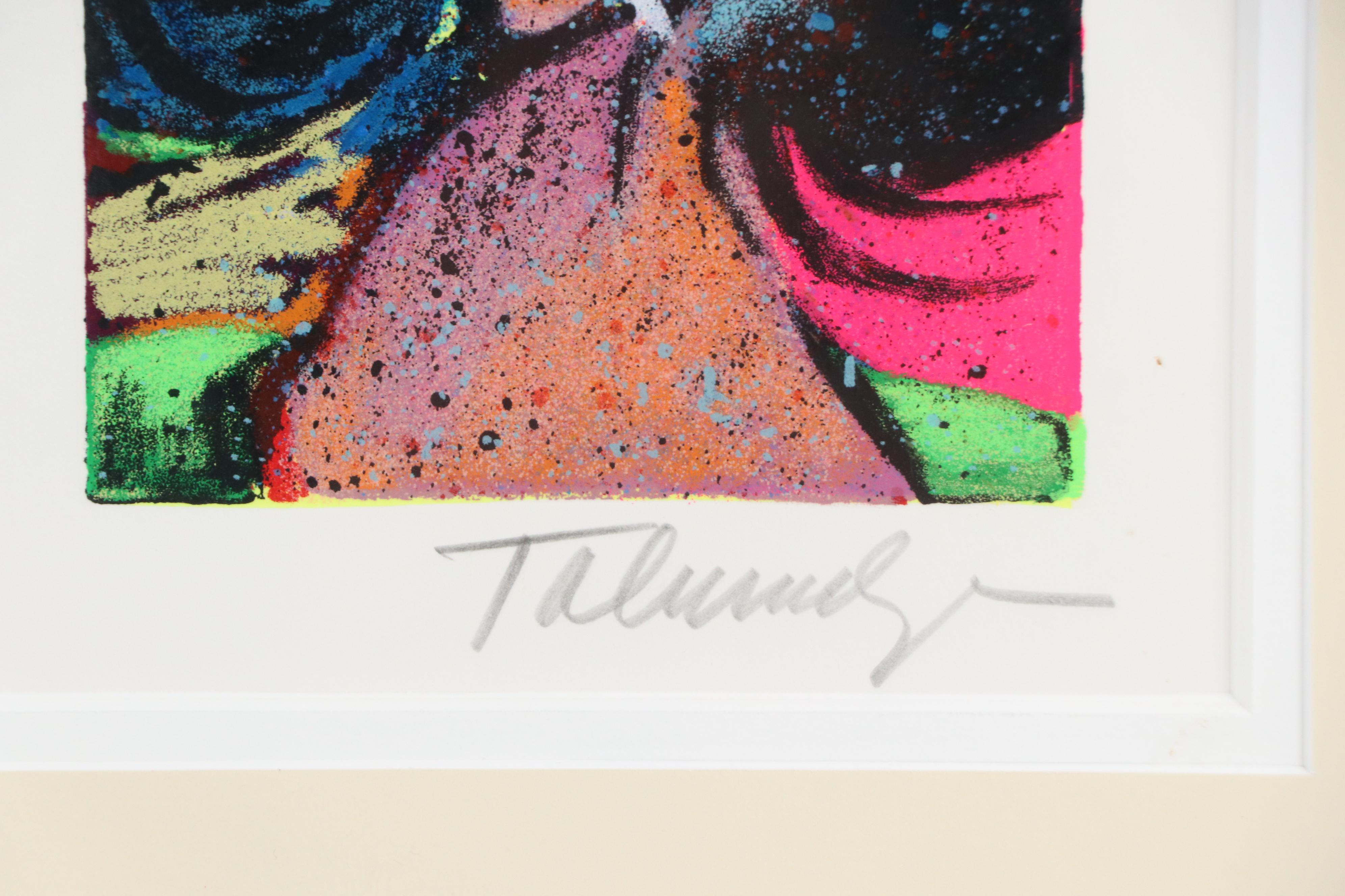 James Talmadge Serigraph "Hollywood Tough Guys and Their Women"