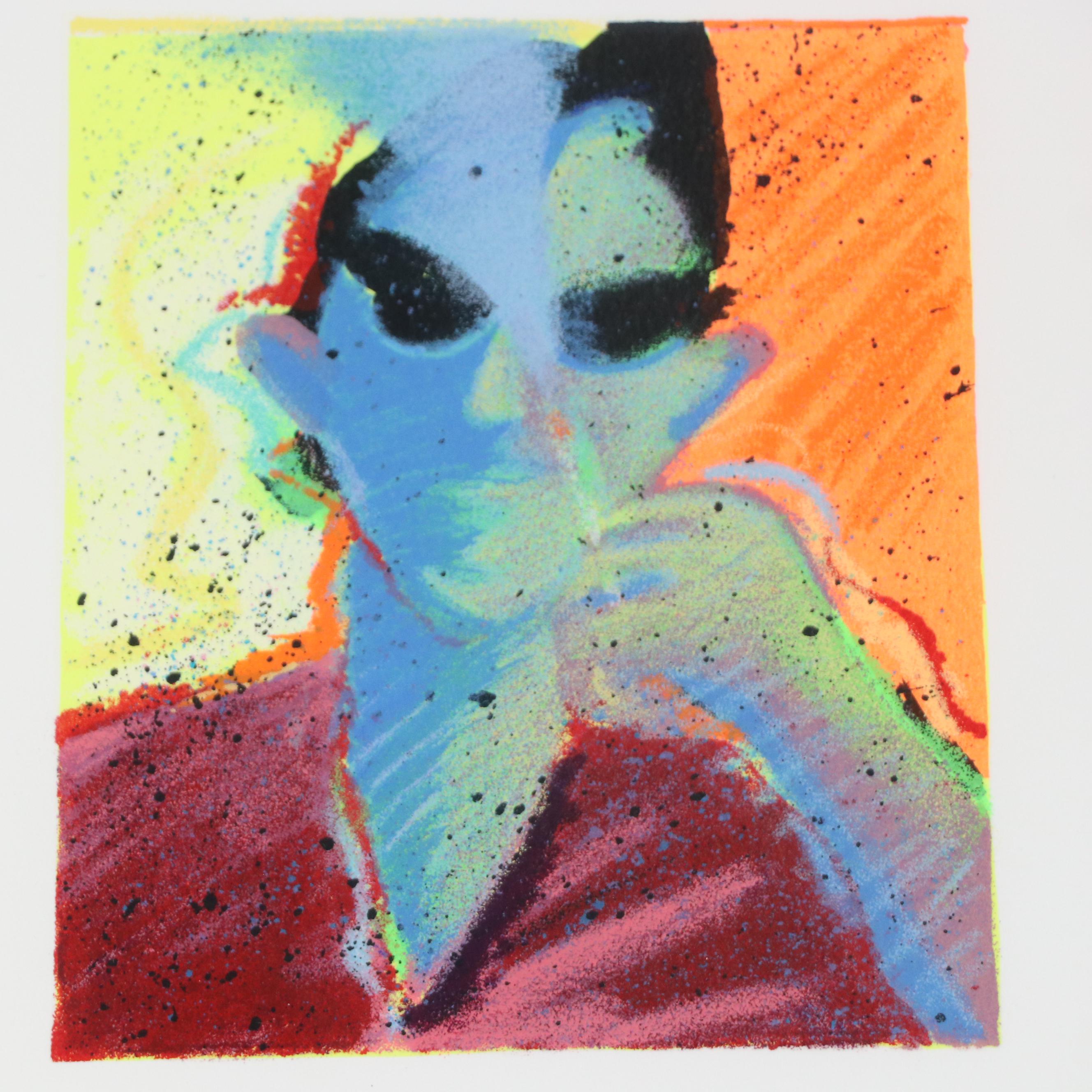 James Talmadge Serigraph "Hollywood Tough Guys and Their Women"