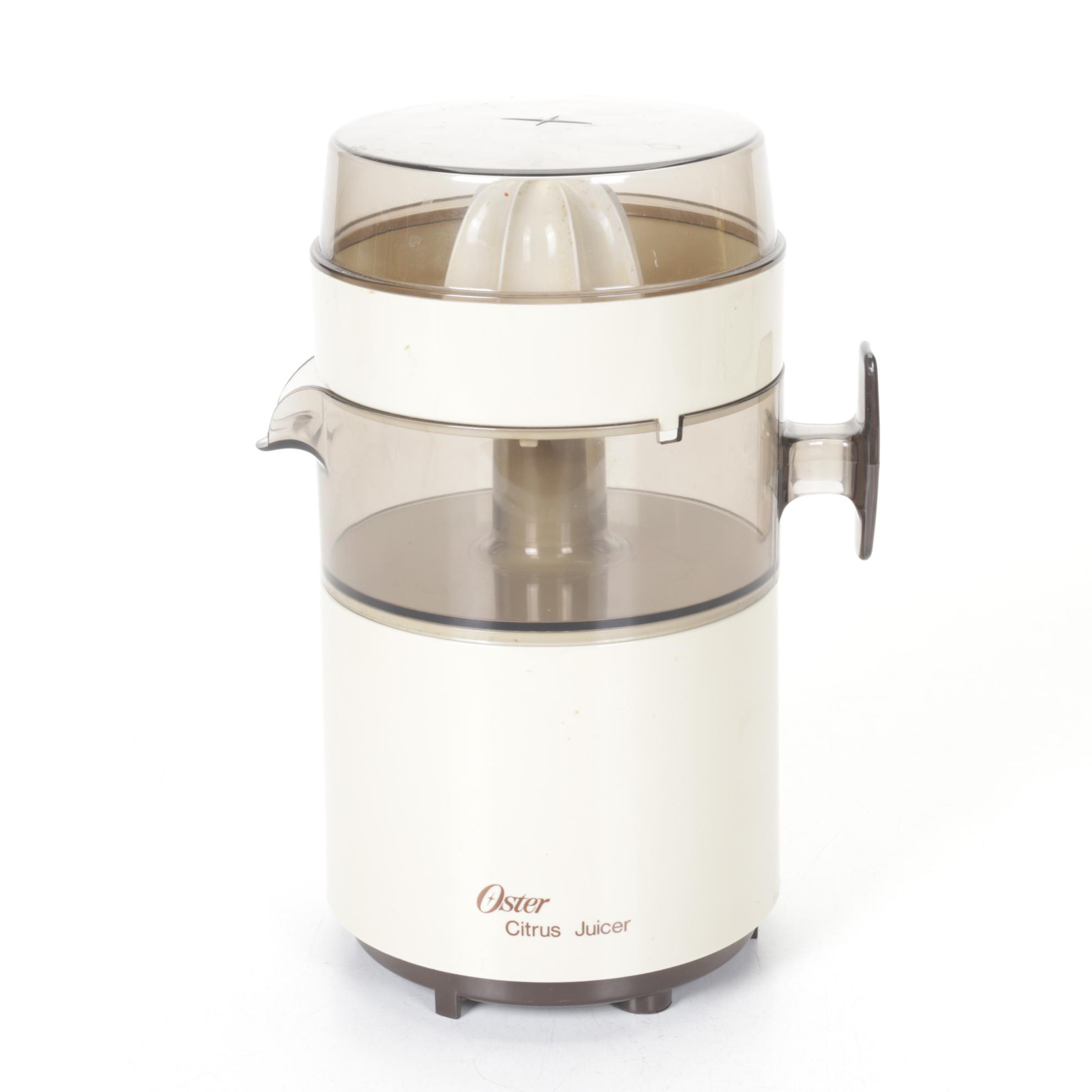 Hamilton Beach Can Opener with Oster Automatic Citrus Juicer