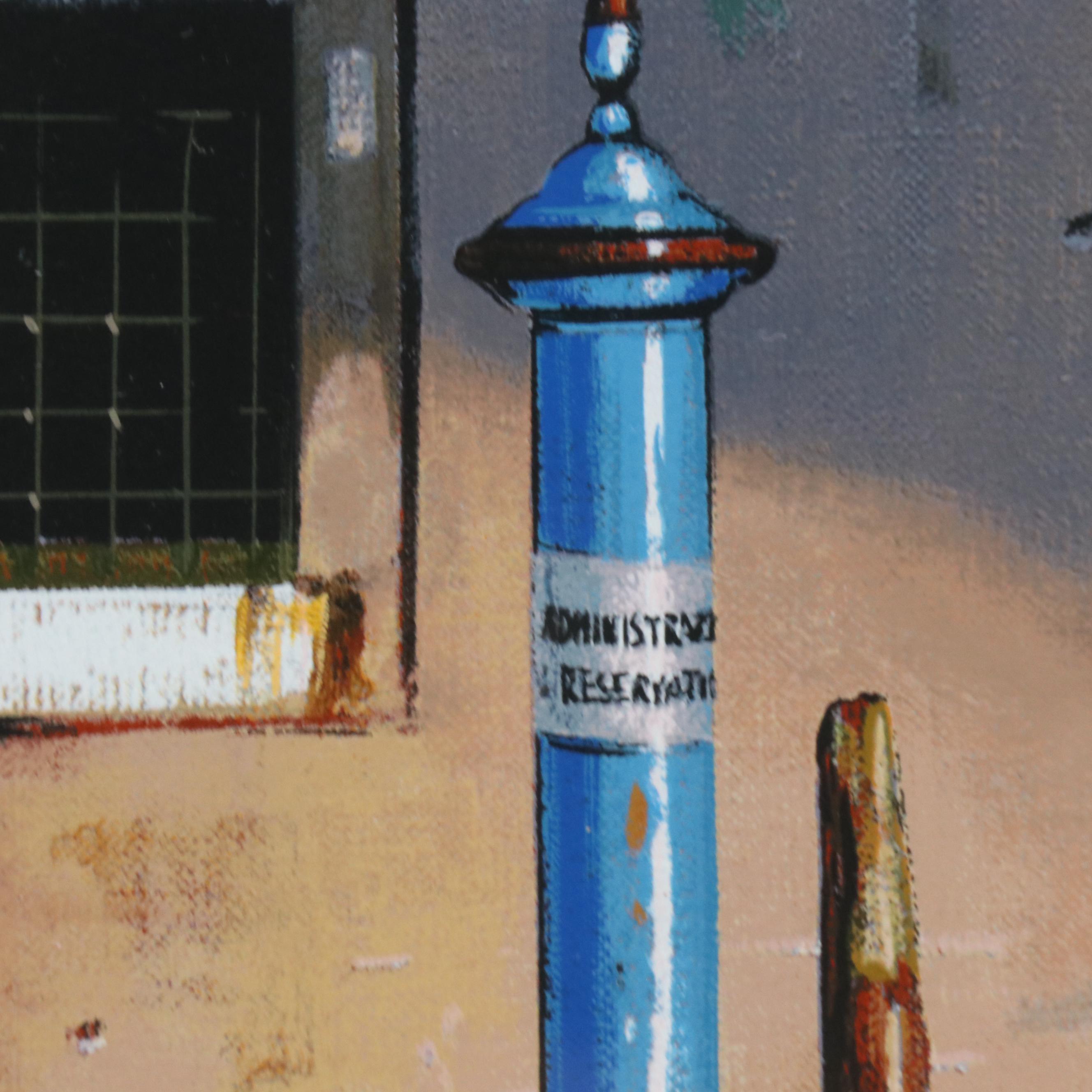 Thomas Pradzynski Serigraph "CV Canale Grand," Circa 2000