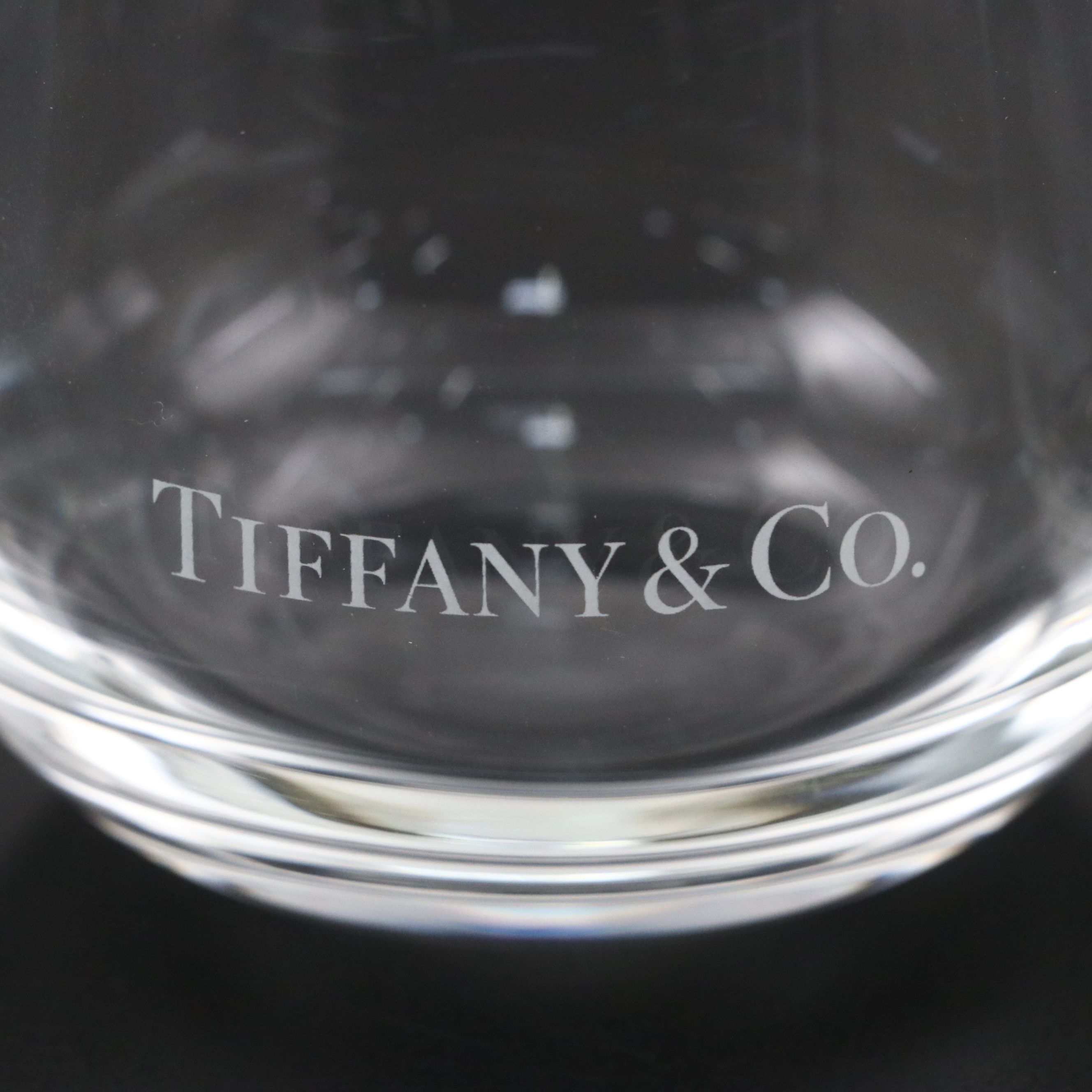 Tiffany & Co. Logo Stemless Wine Glasses