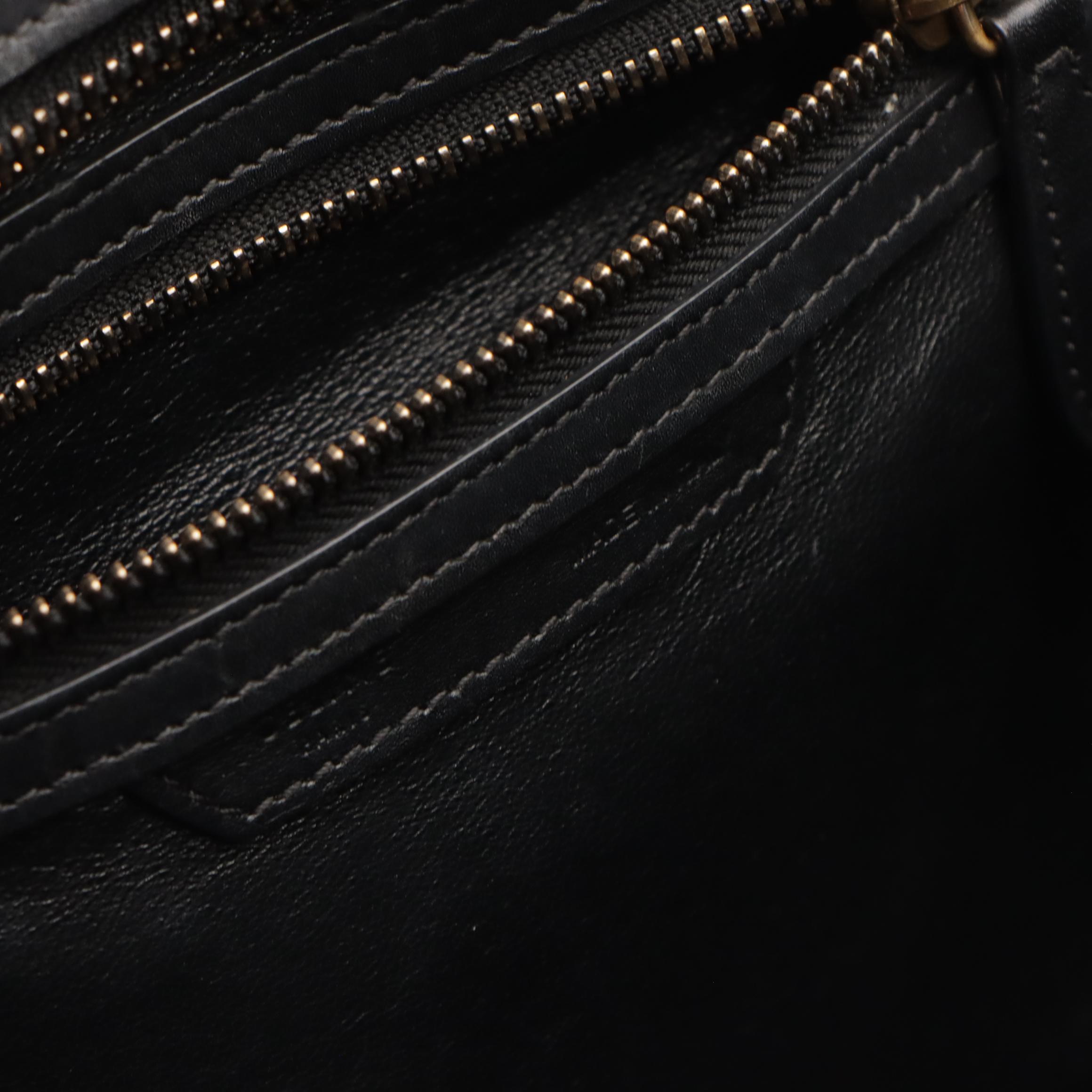 Céline Micro Luggage Handbag Tote in Tricolor Calfskin Leather