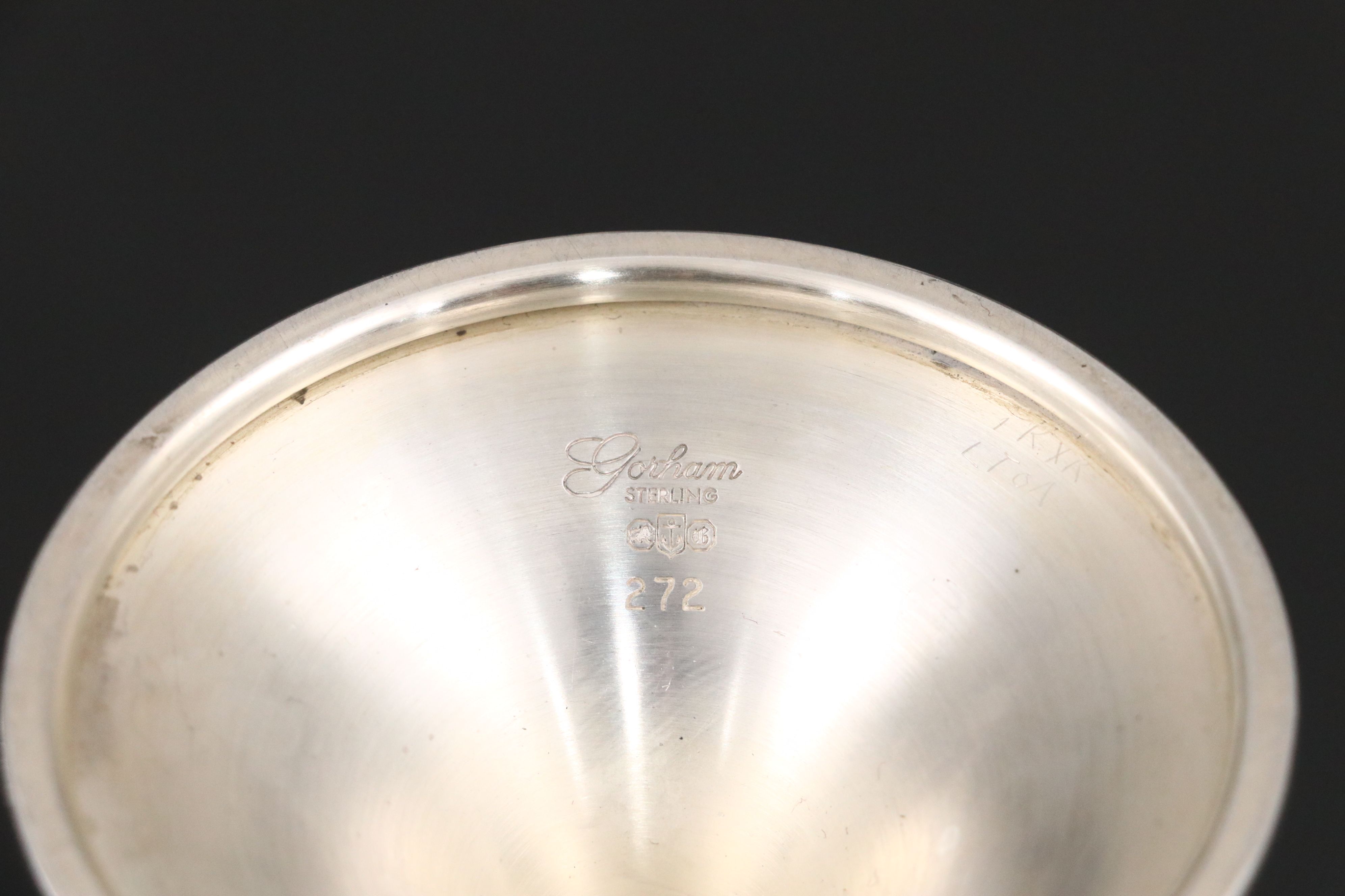 Gorham Sterling Silver Goblets and Newport Sterling Silver Cordial