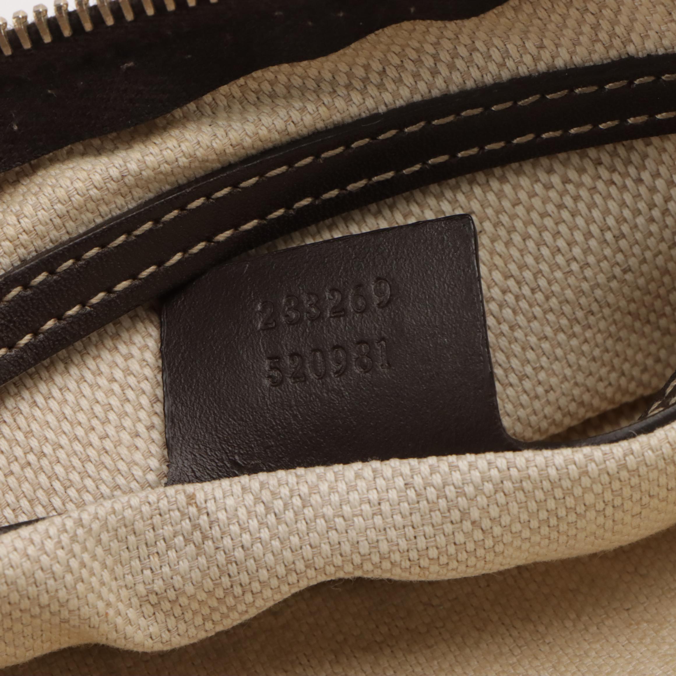 Gucci GG Supreme Canvas and Leather Belt Bag