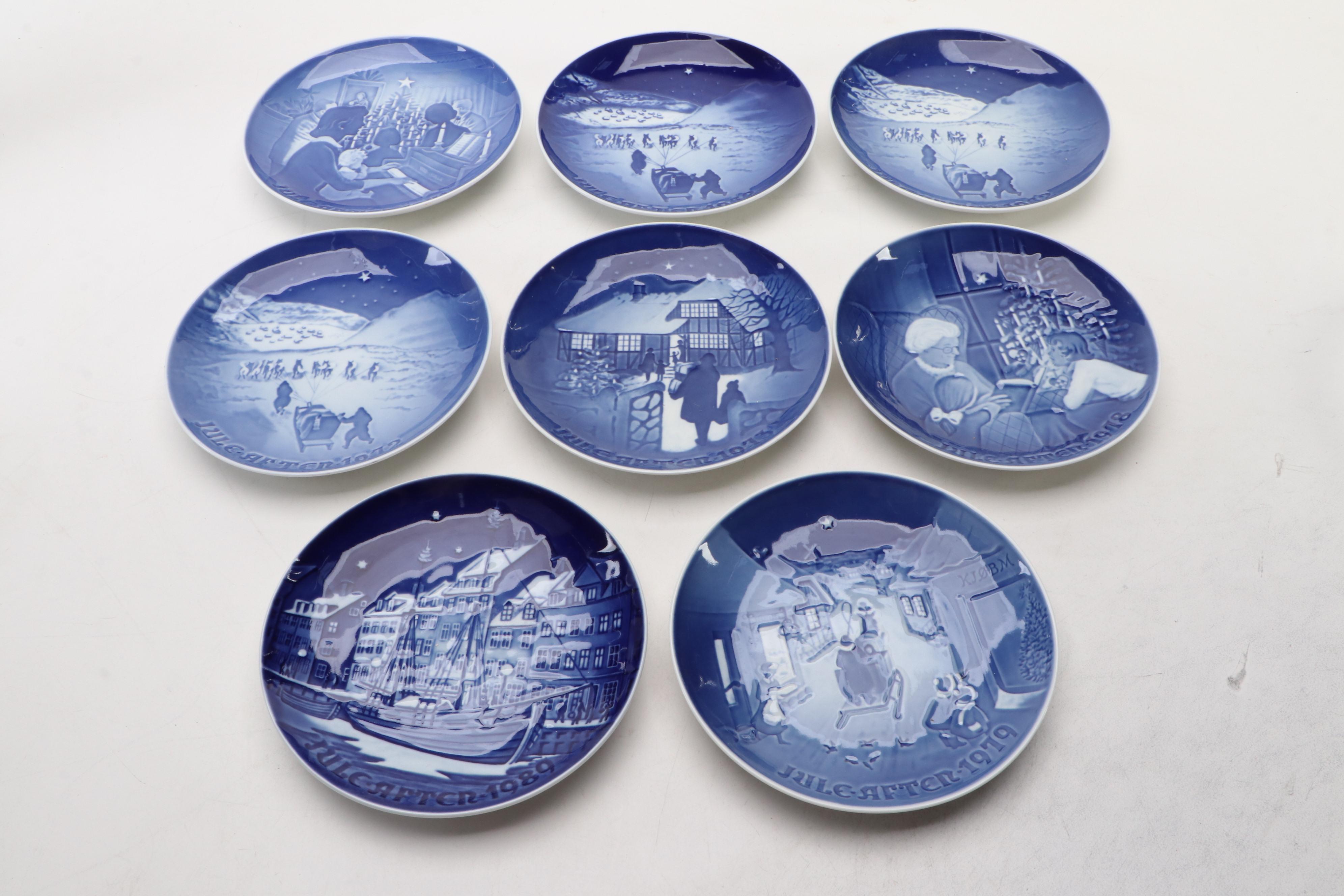 Bing & Grøndahl Annual Christmas Plates, Mid-Late 20th Century