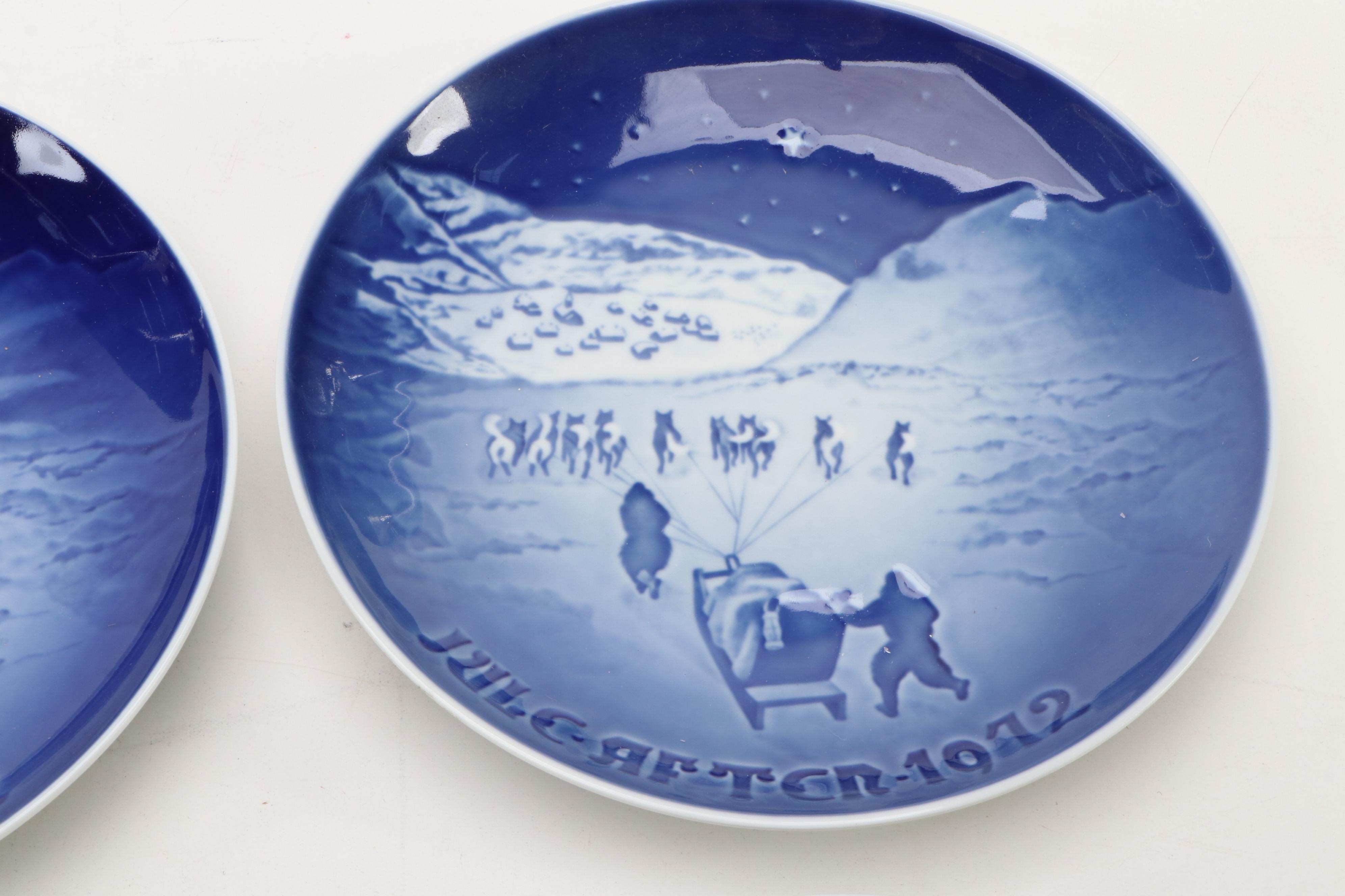 Bing & Grøndahl Annual Christmas Plates, Mid-Late 20th Century