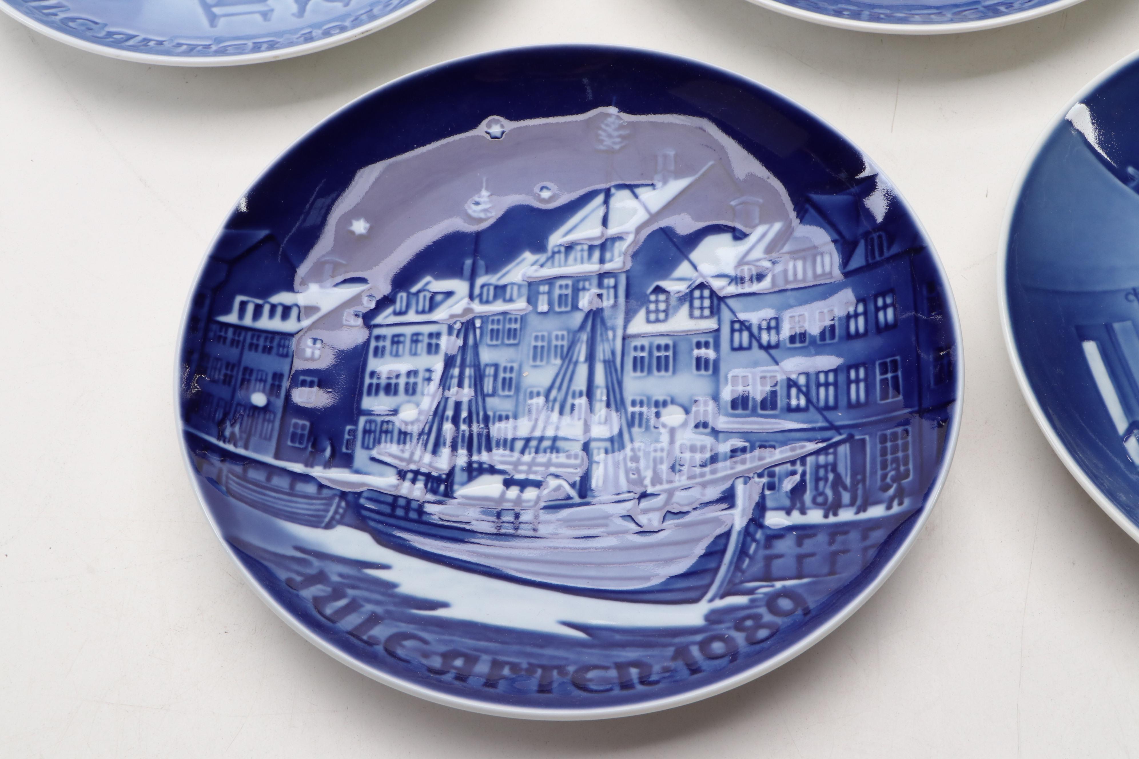 Bing & Grøndahl Annual Christmas Plates, Mid-Late 20th Century