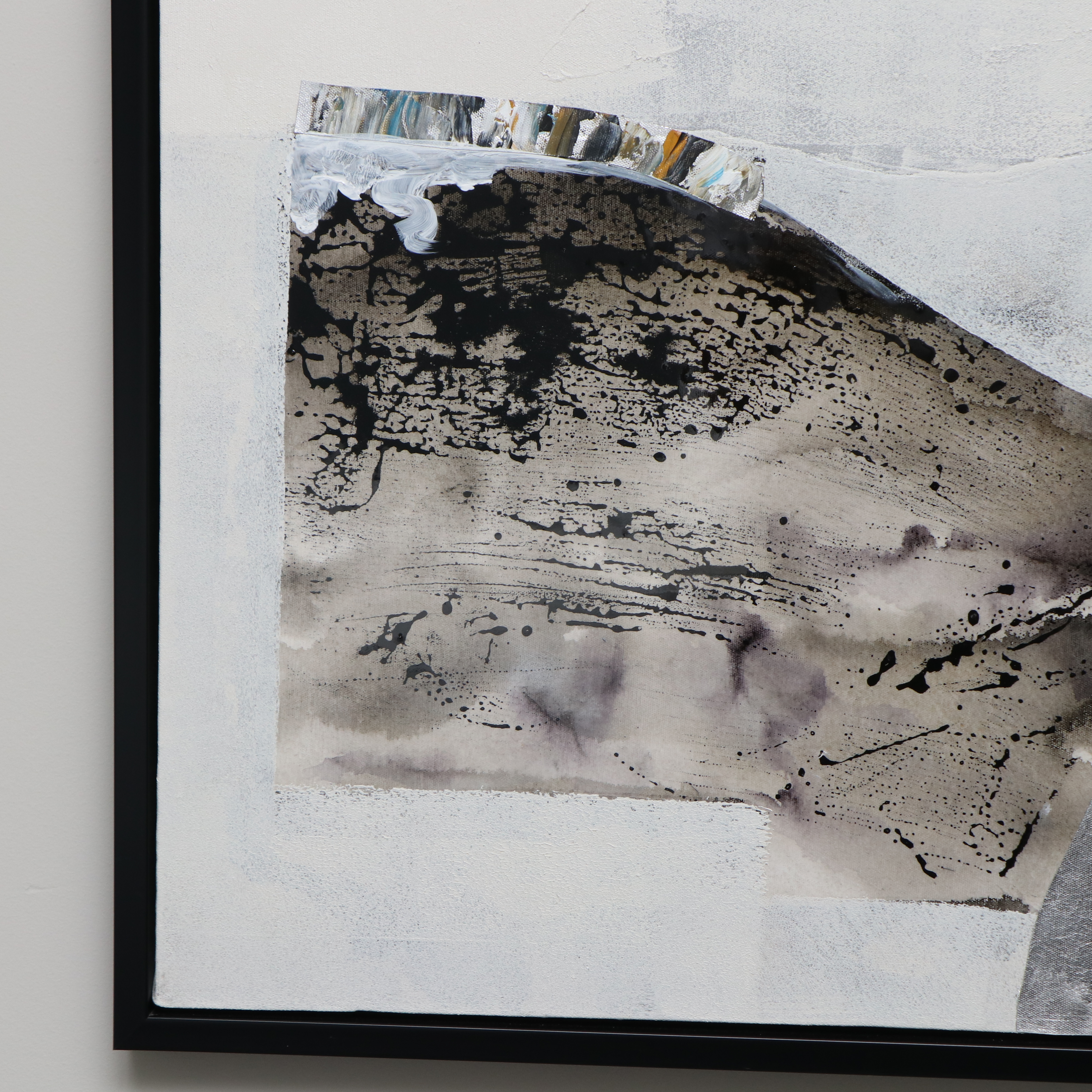 Ksenia Sizaya Abstract Mixed Media Painting "Gothenburg"