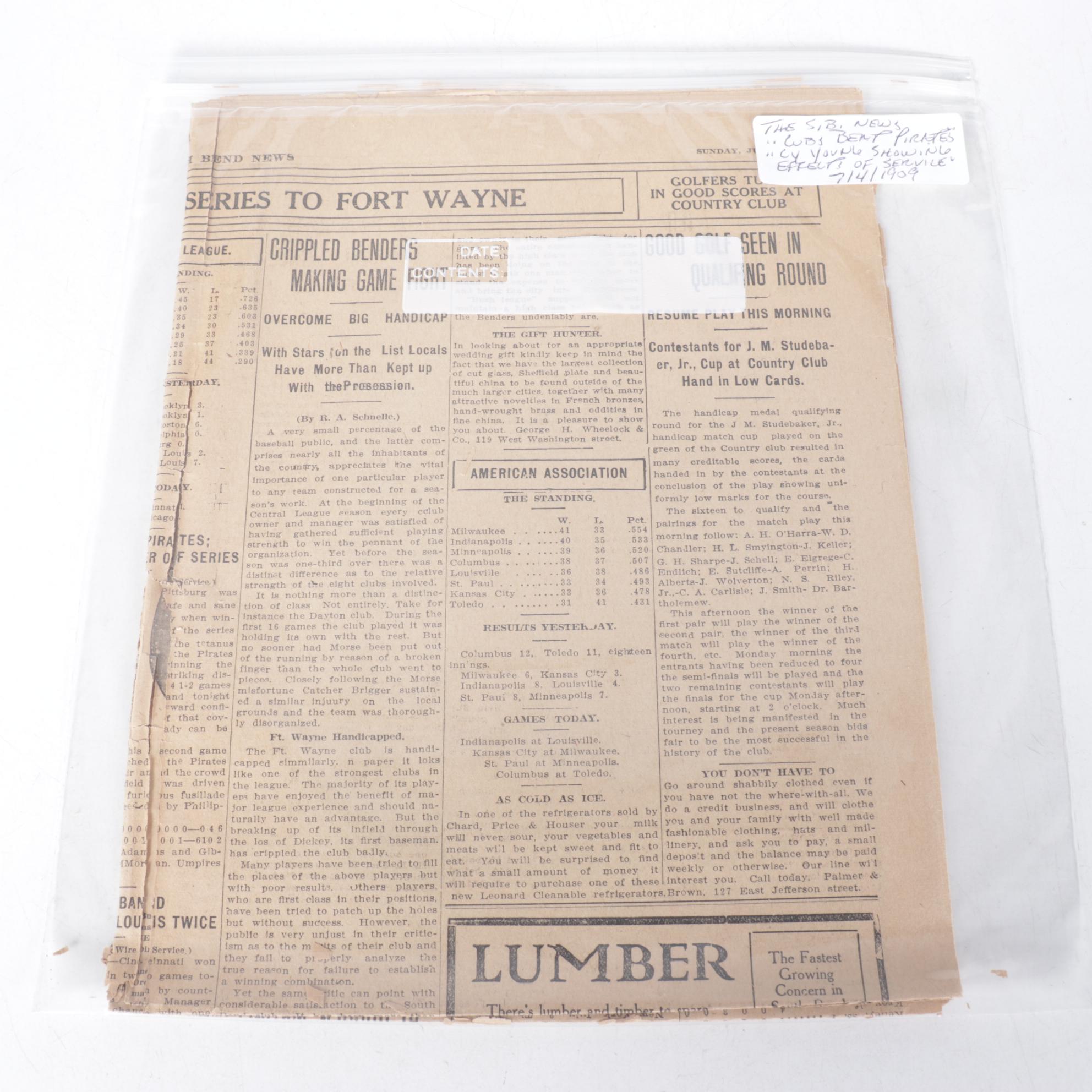 Sports Ephemera Collection Includes Basketball, Hockey, Auto Racing and More