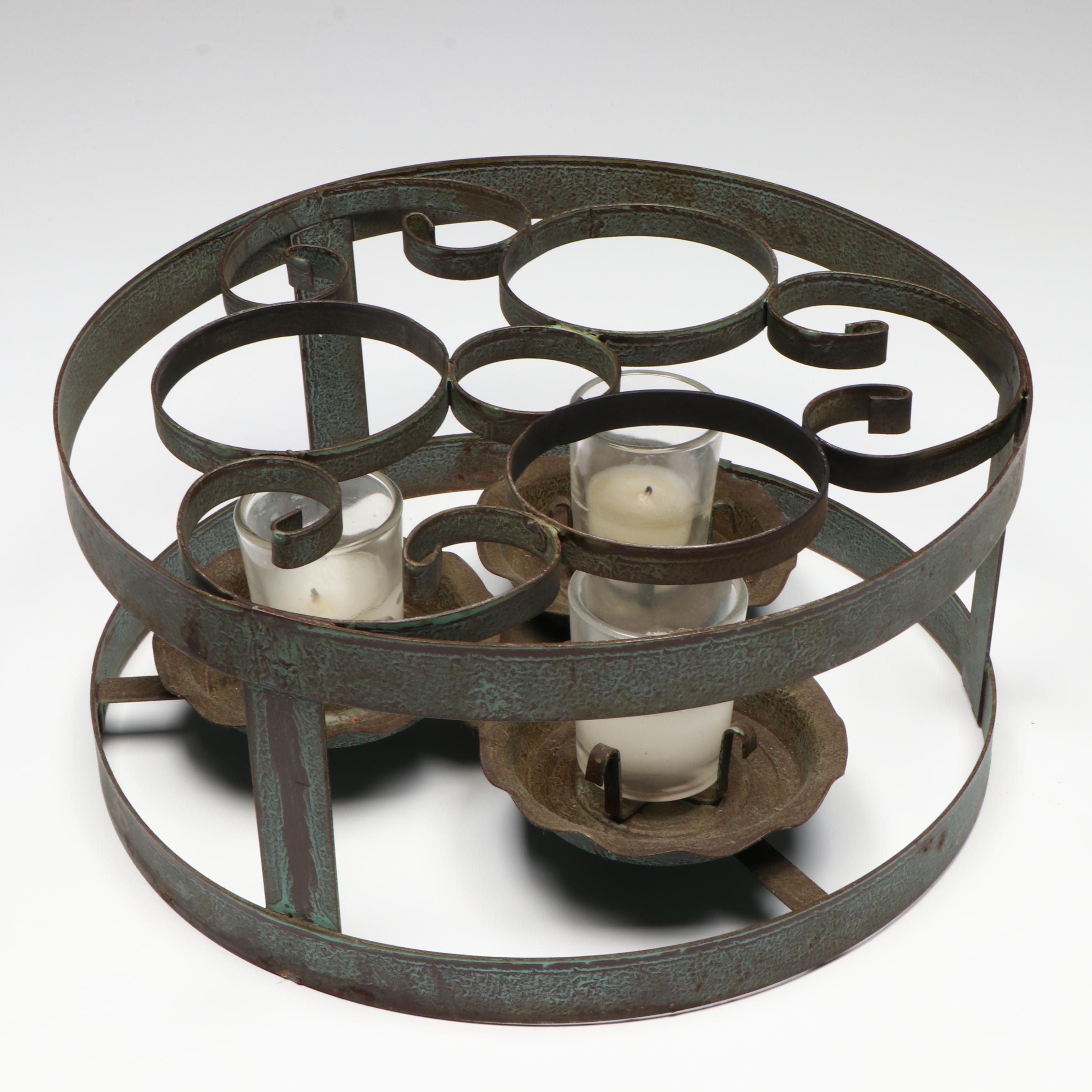 Wall Mount Recipe Card Box Lamp with French Adapted Oil Lamp and More