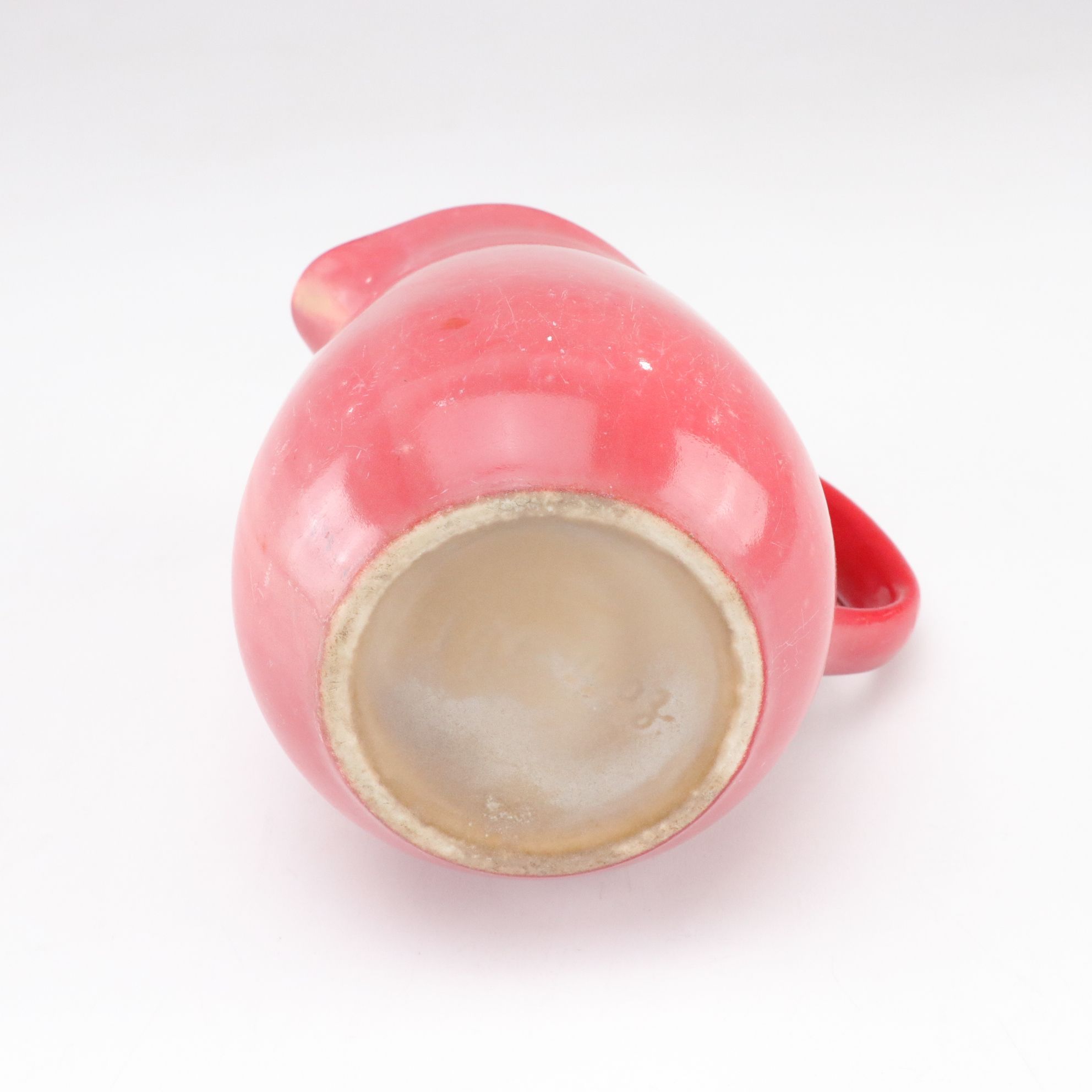 Handcrafted Terracotta Platter and Bowl with Red Pitcher, 1990s