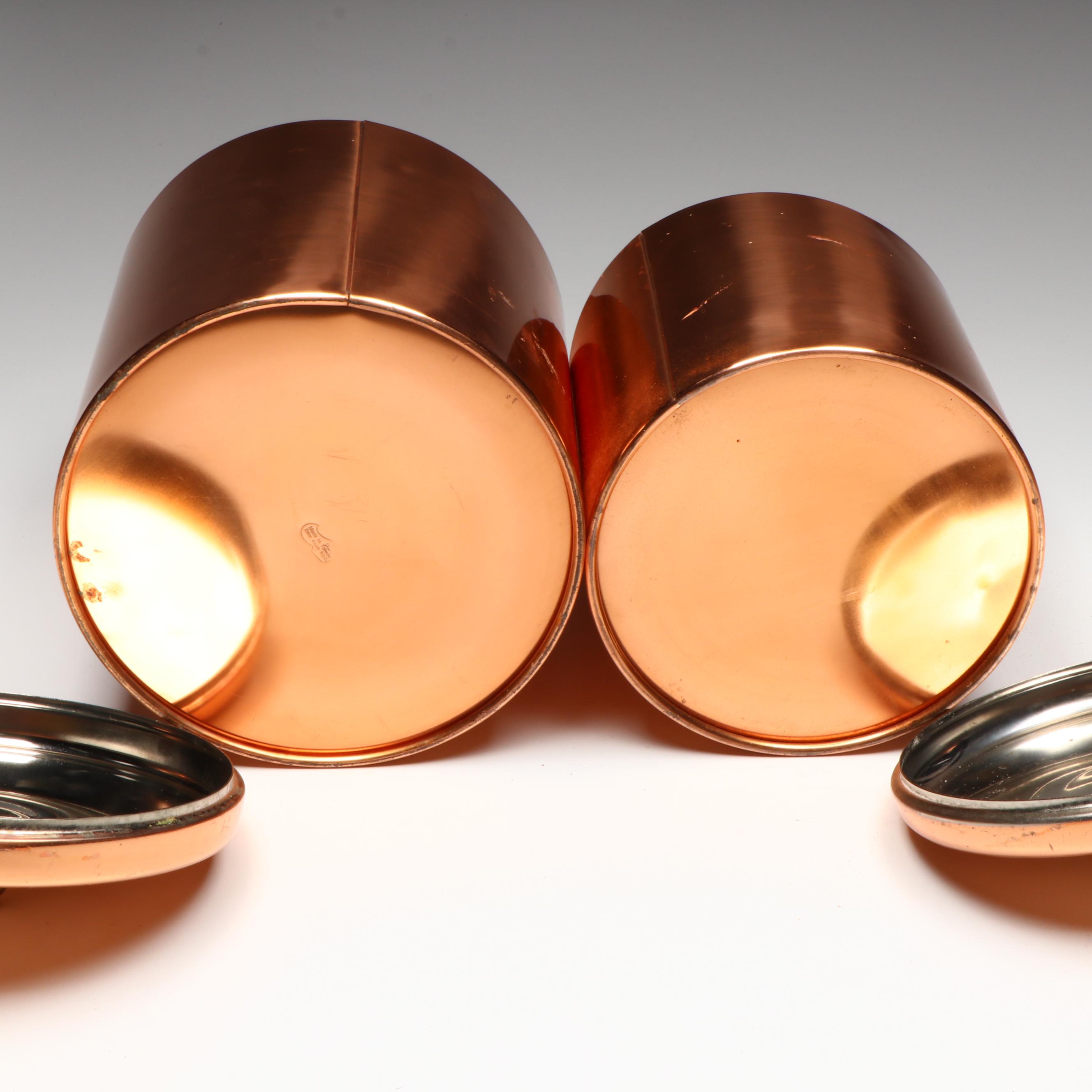 Copper Canister Kitchen Set