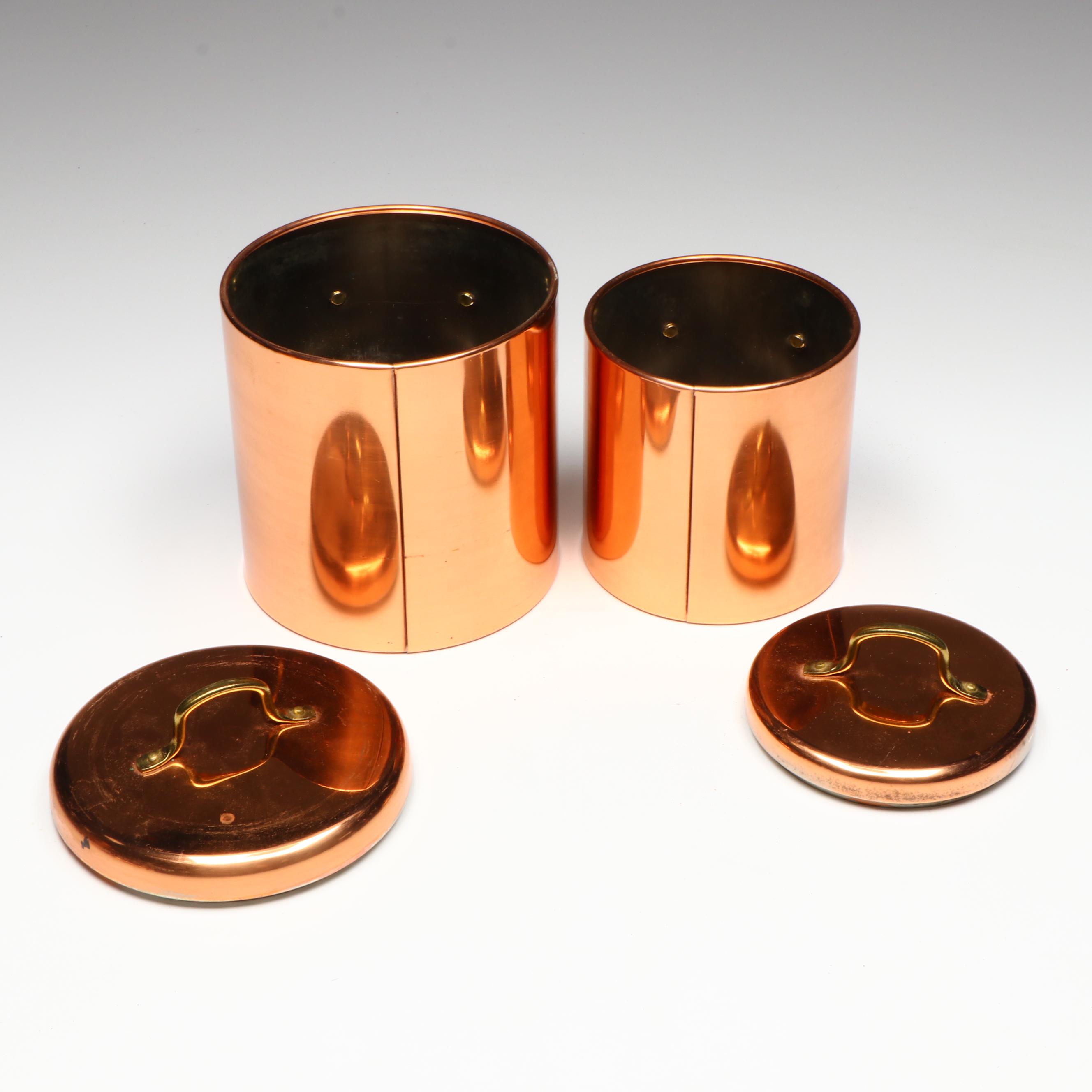 Copper Canister Kitchen Set
