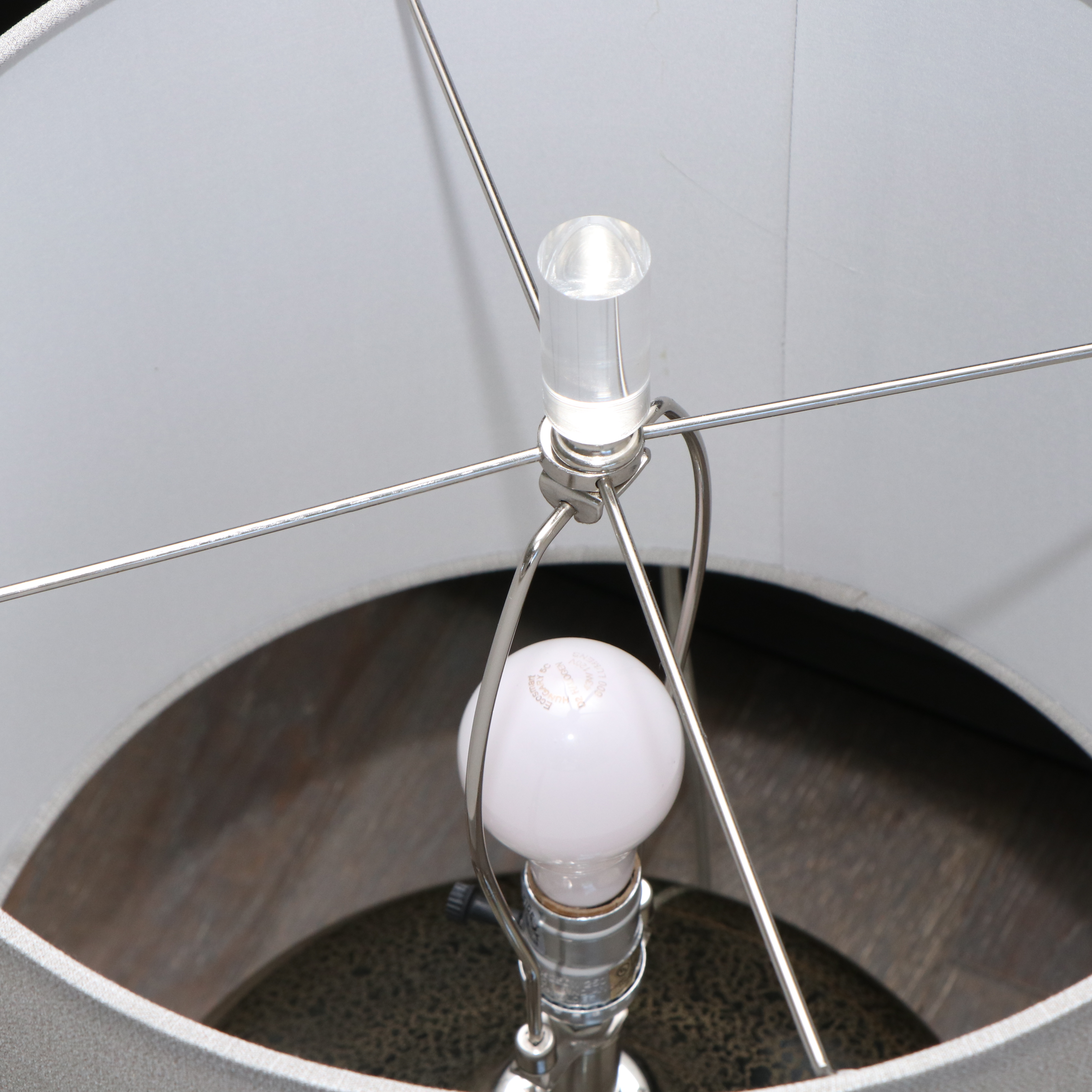 Pair of Stylecraft Mercury Glass Table Lamps