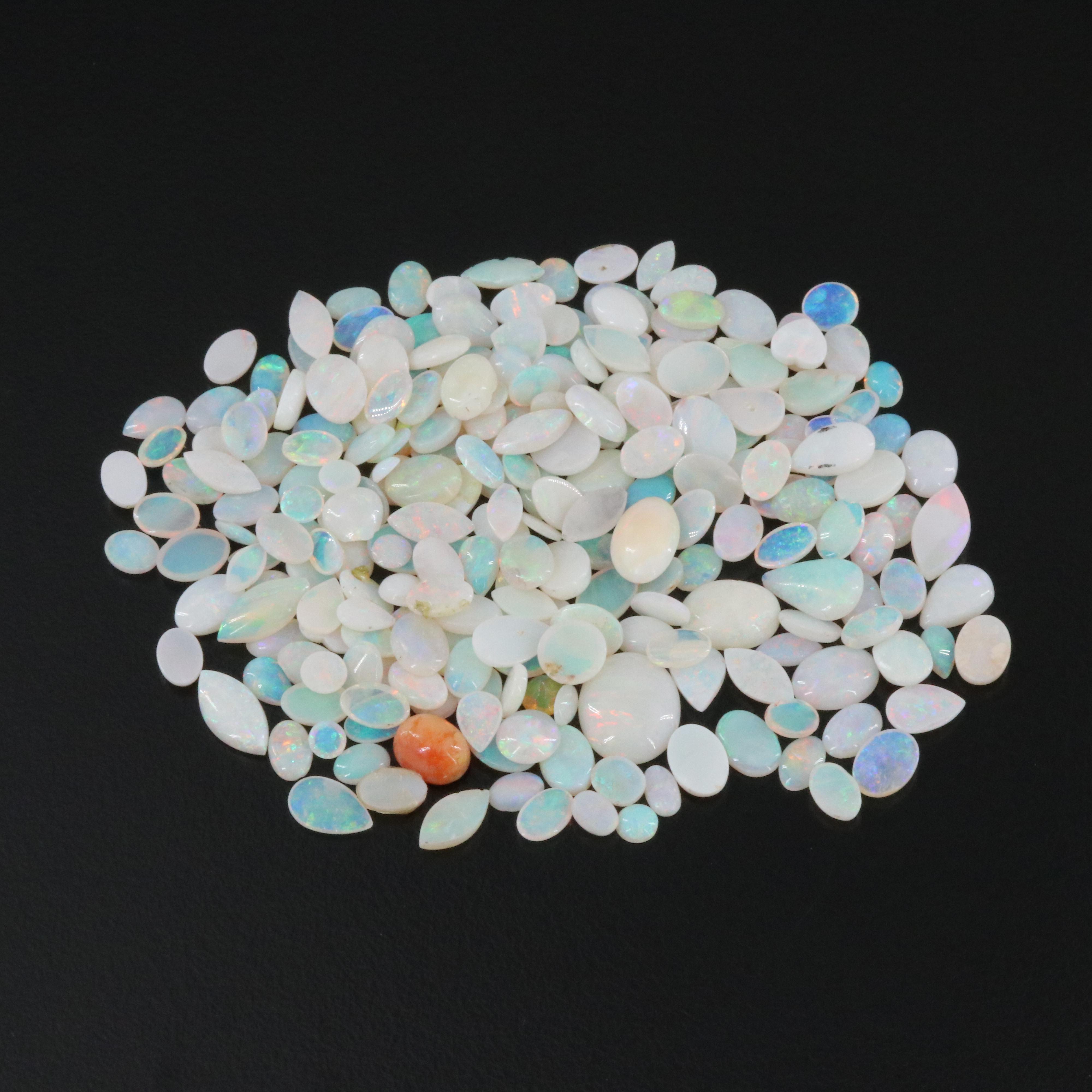 Loose 72.20 CTW Opal and Fire Opal Lot