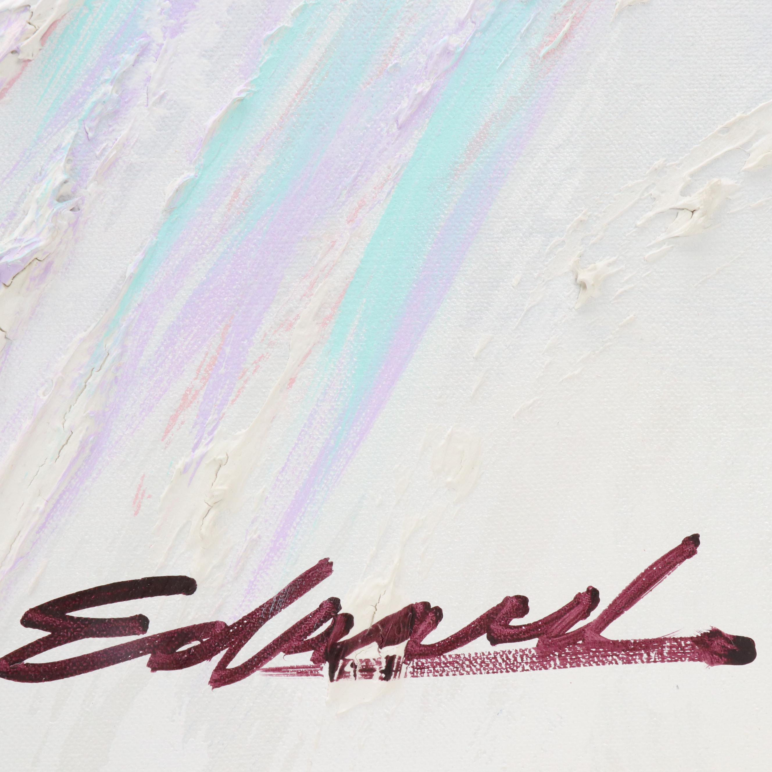 Windsor Art Textured Acrylic Painting "Summer Daylight," Late 20th C.